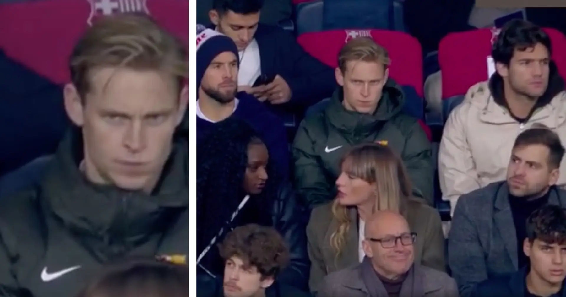 La reacción de Frenkie de Jong ante la actuación del Barcelona vs Almería - visto