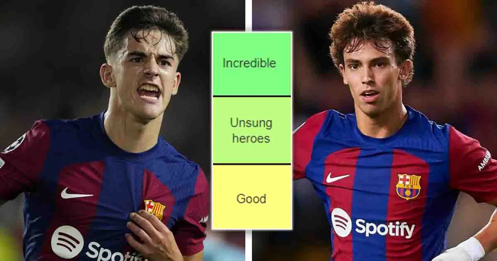 3 stars incredible, 4 unsung heroes: Barcelona player performance tier list for Antwerp thrashing
