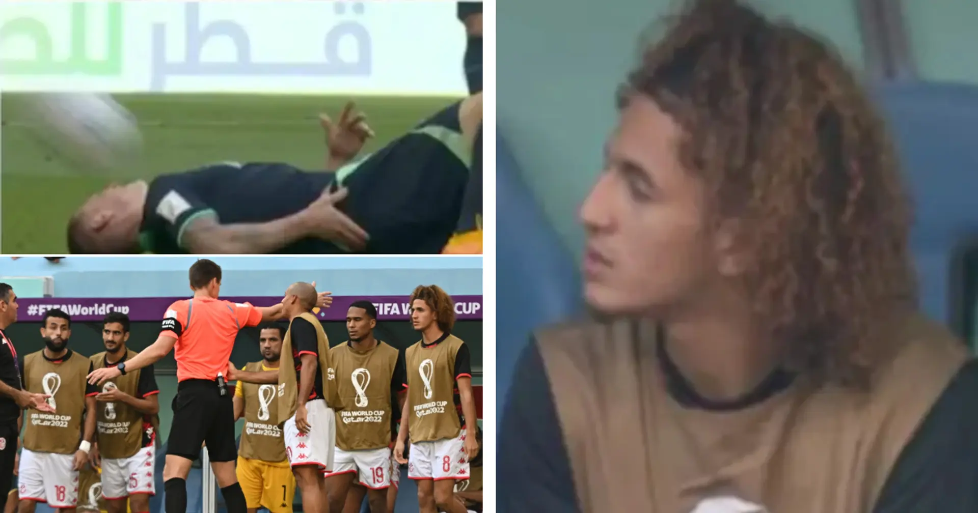 Hannibal Mejbri escapes punishment after slamming ball into Australian player's face