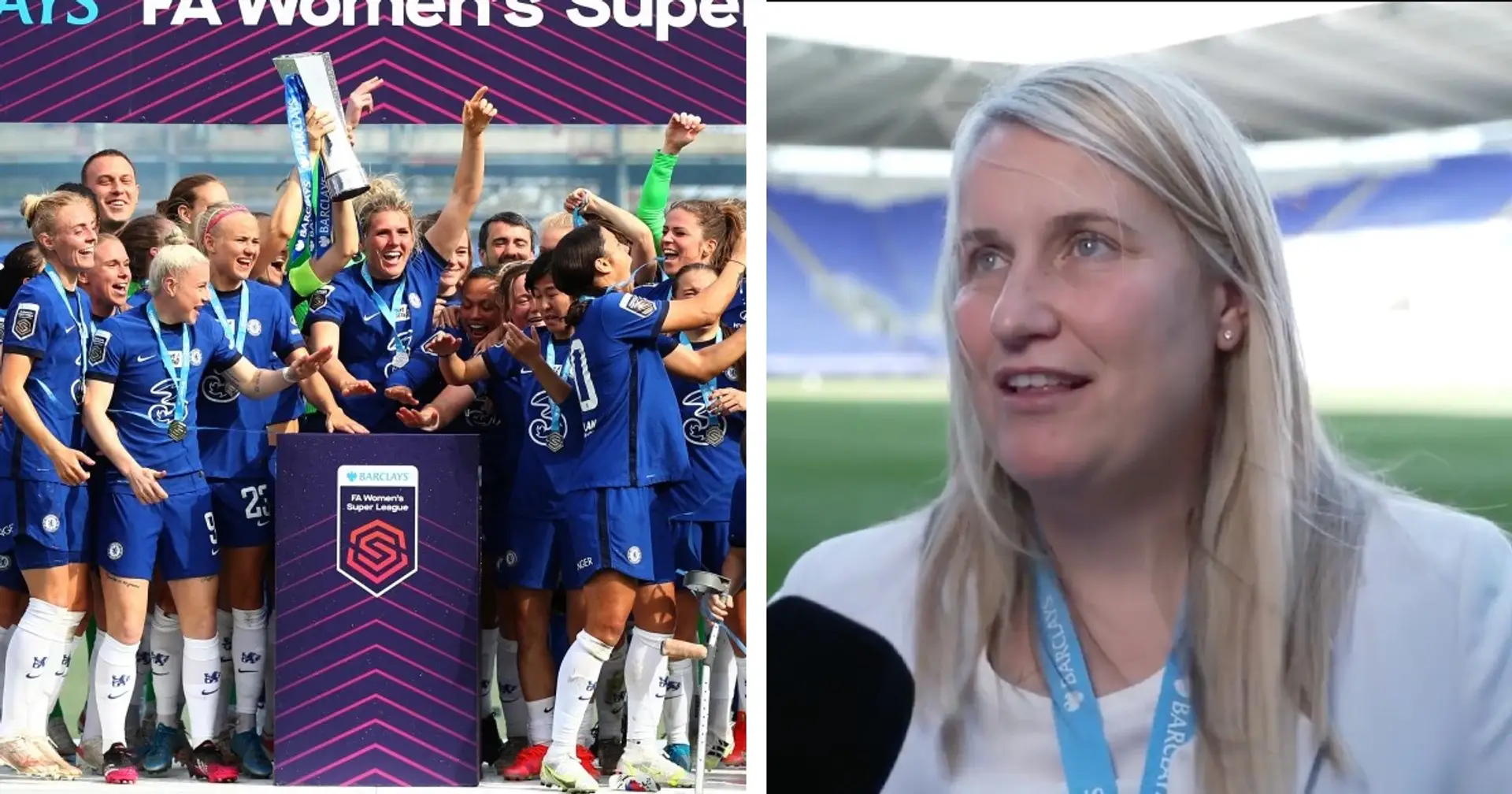 'Relieved, happy, sad': Emma Hayes reacts to winning fourth consecutive league title