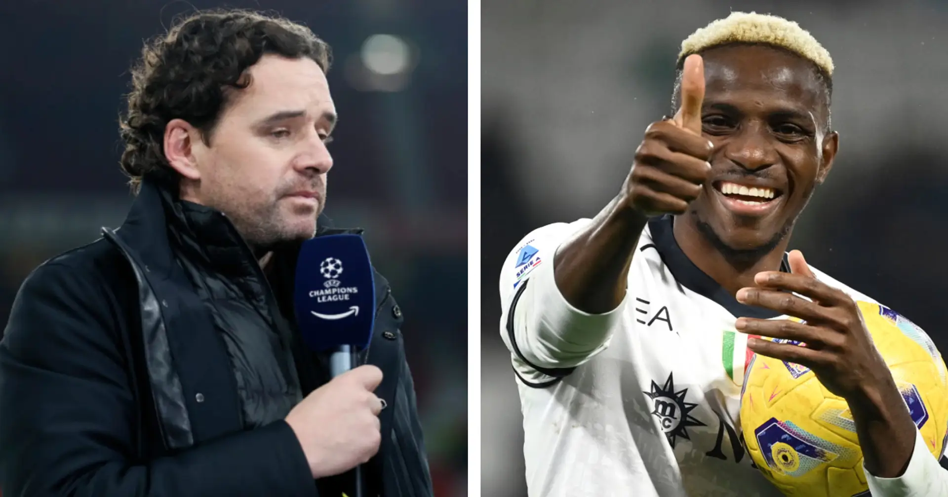 'He's got everything to be the perfect centre-forward': Owen Hargreaves blown away by Man United-linked Osimhen