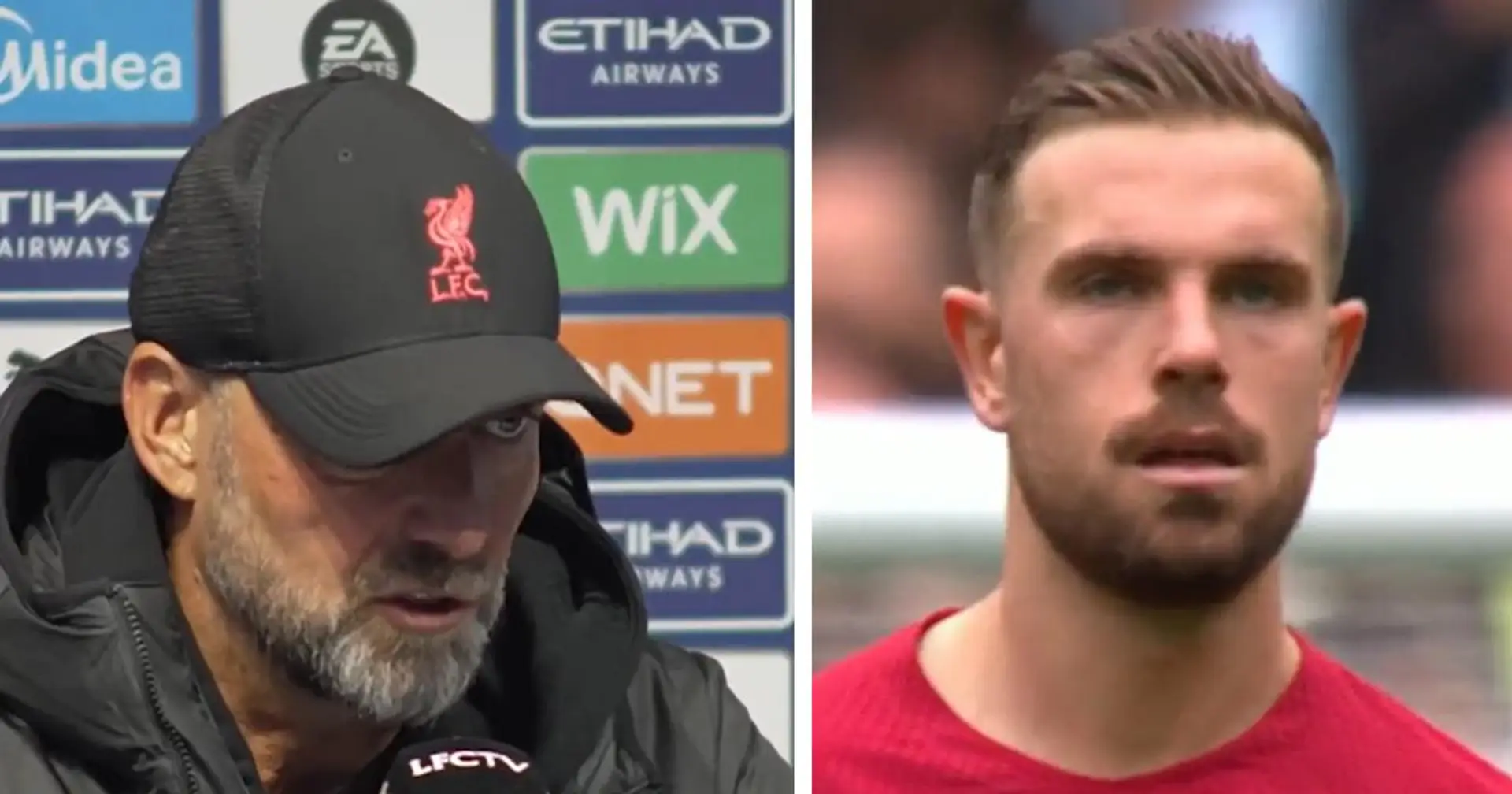'Hendo and Fab worked a lot': Klopp names 4 good performers in City defeat