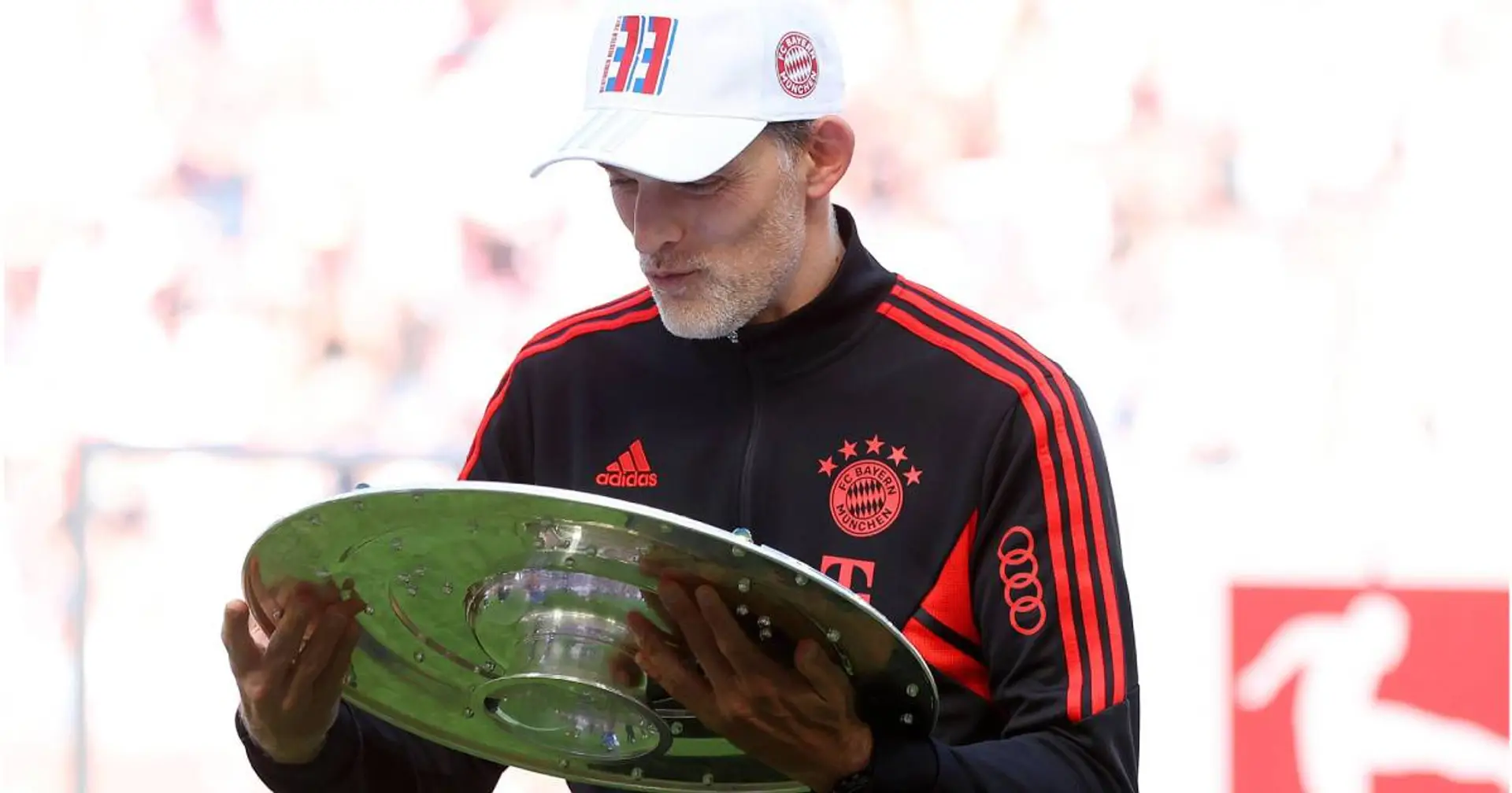 Seinen einzigen Bayern-Titel sieht Tuchel etwas kritisch: "Ich hätte lieber eine deutsche Meisterschaft gefeiert, wo ich die ganze Saison Trainer bin"