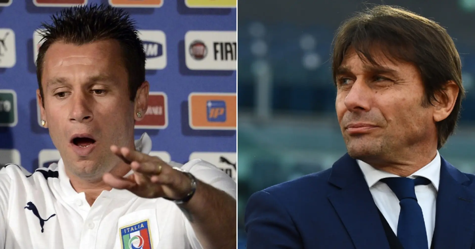 Former Madrid striker Cassano explains why Conte can only sign for Real Madrid