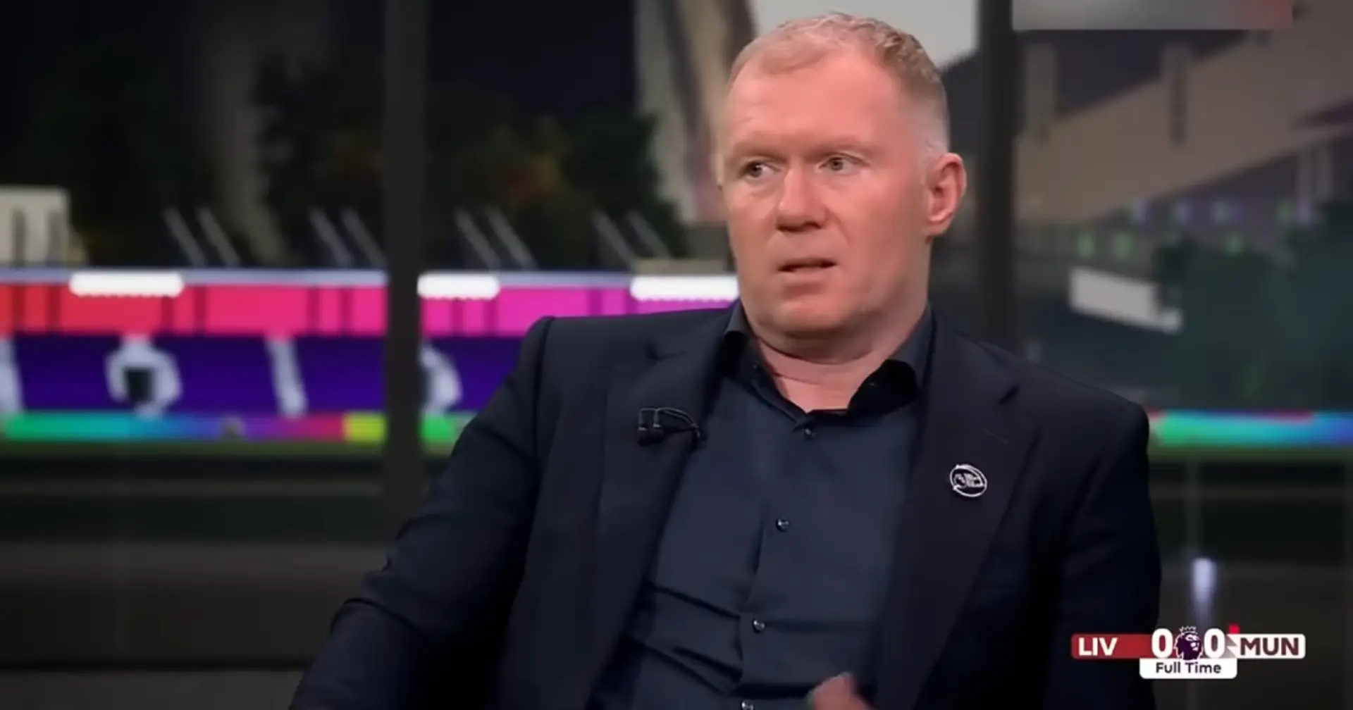 Paul Scholes names one struggling Man United player who should be 'disappointed' with his Anfield display