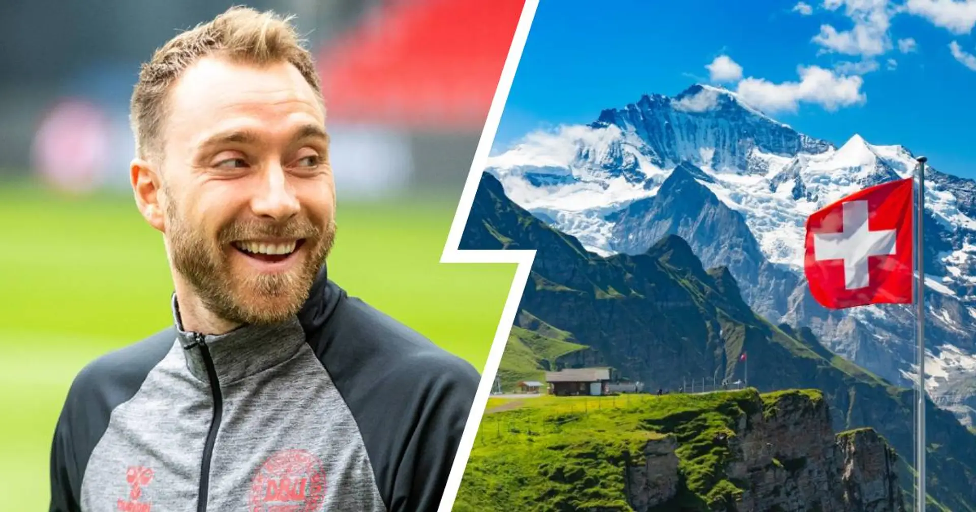 Überraschung: Christian Eriksen hält sich in der Schweiz fit