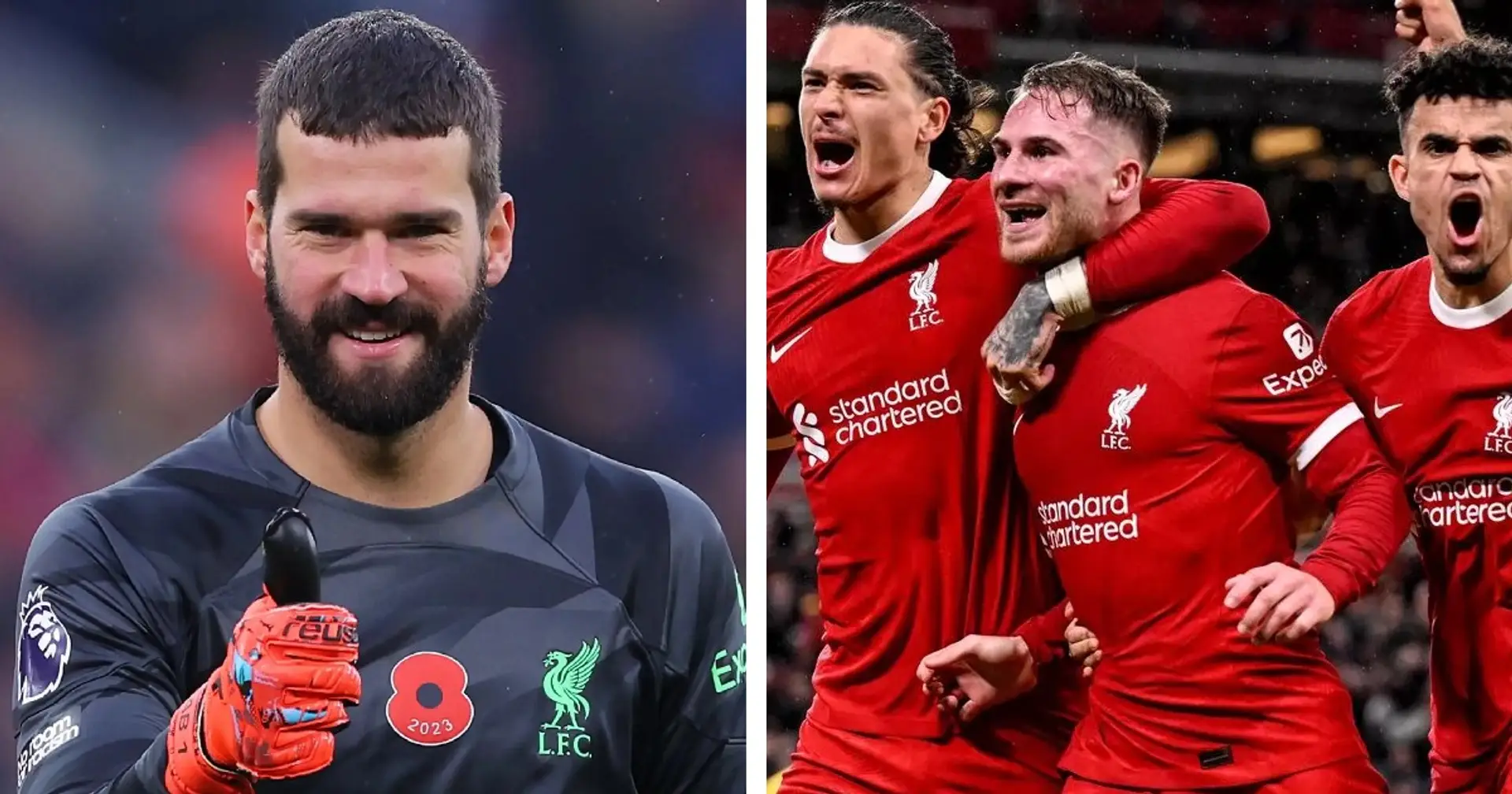 Mac Allister and Alisson up for Premier League monthly awards