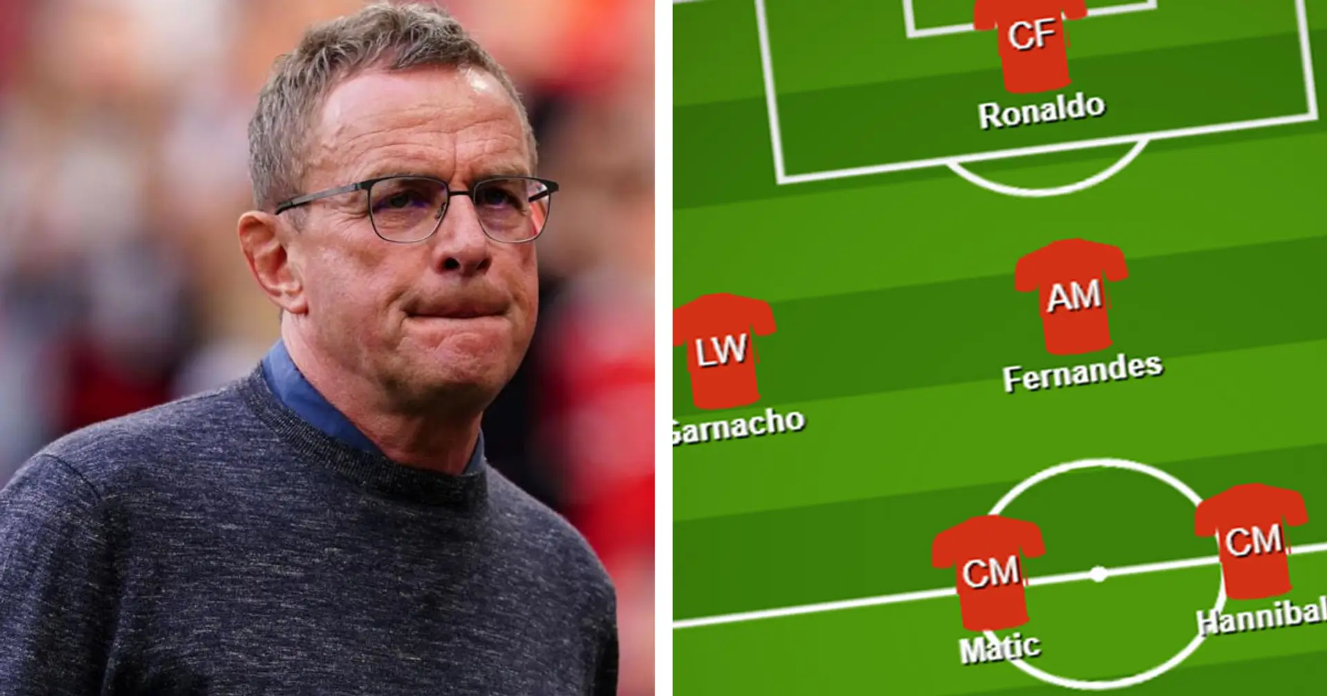 Unleash the youngsters? Select your favorite Man United XI vs Brentford from 3 options