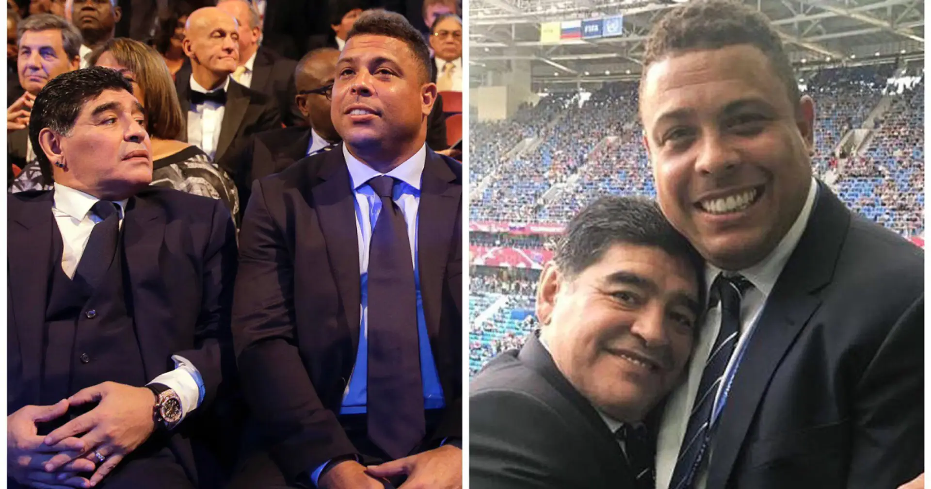 "Er hat sie nie ausgezogen": Maradona trug immer zwei Uhren, zog sich aber einmal für Ronaldo beim Abendessen aus - eine tolle Geschichte