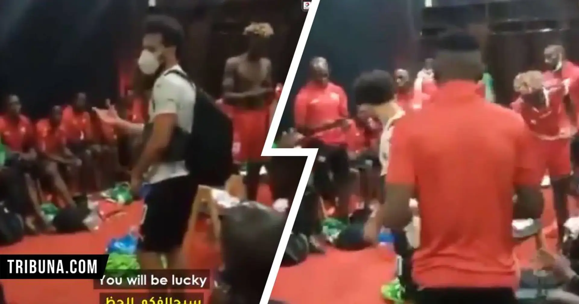 Class personified: Salah goes to Kenyan dressing room after they fail to qualify for AFCON, wishes them best of luck for future (video)
