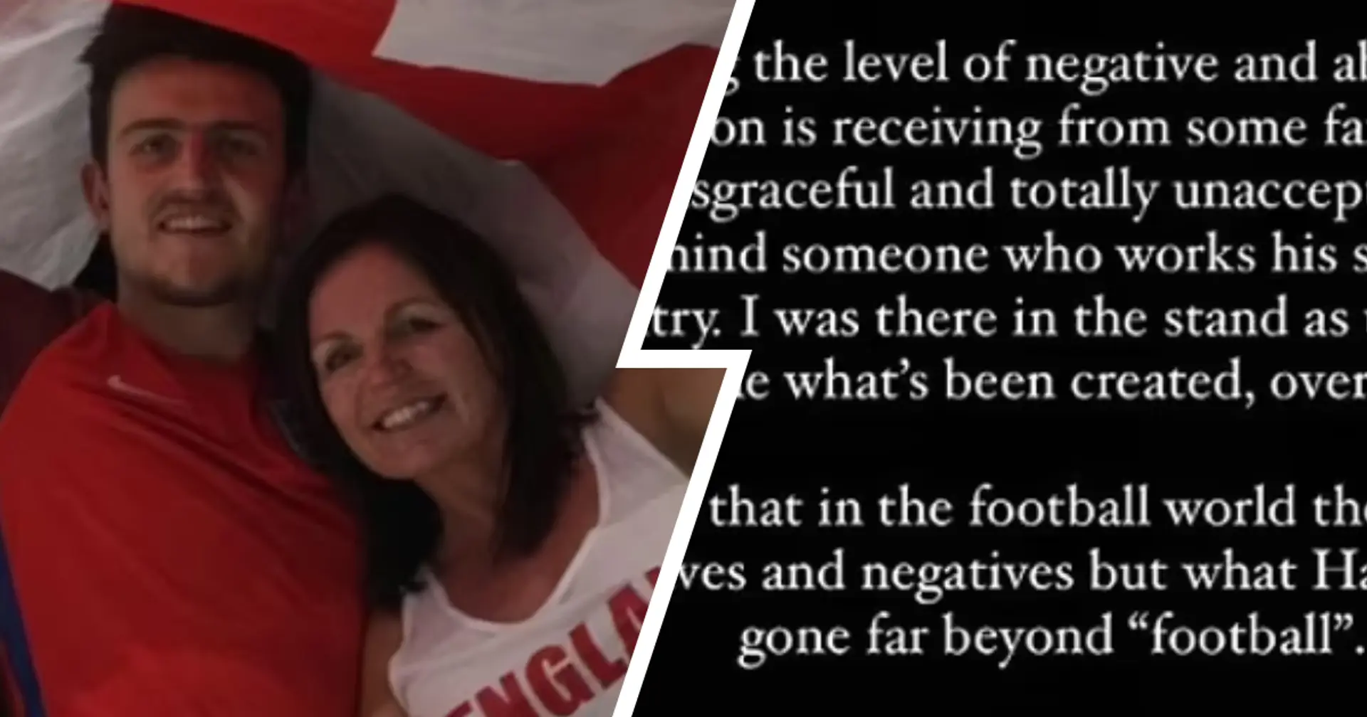 'I wish this sort of abuse on nobody': Harry Maguire's mother defends him in passionate statement