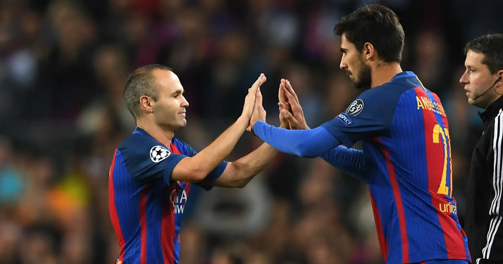 Former Barca player Andre Gomes includes 3 Blaugranas in his ideal XI