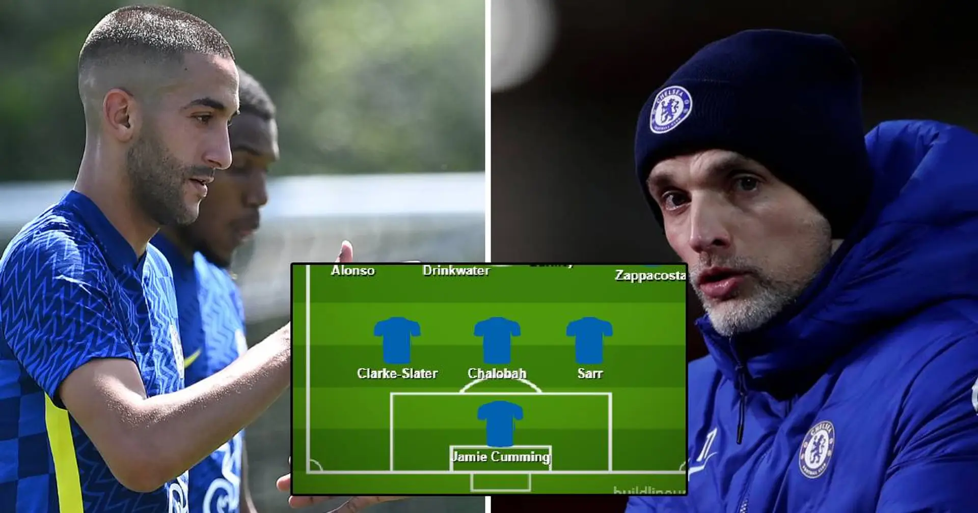 Chelsea's formation revealed: Here's how Blues lined up in big Peterborough win