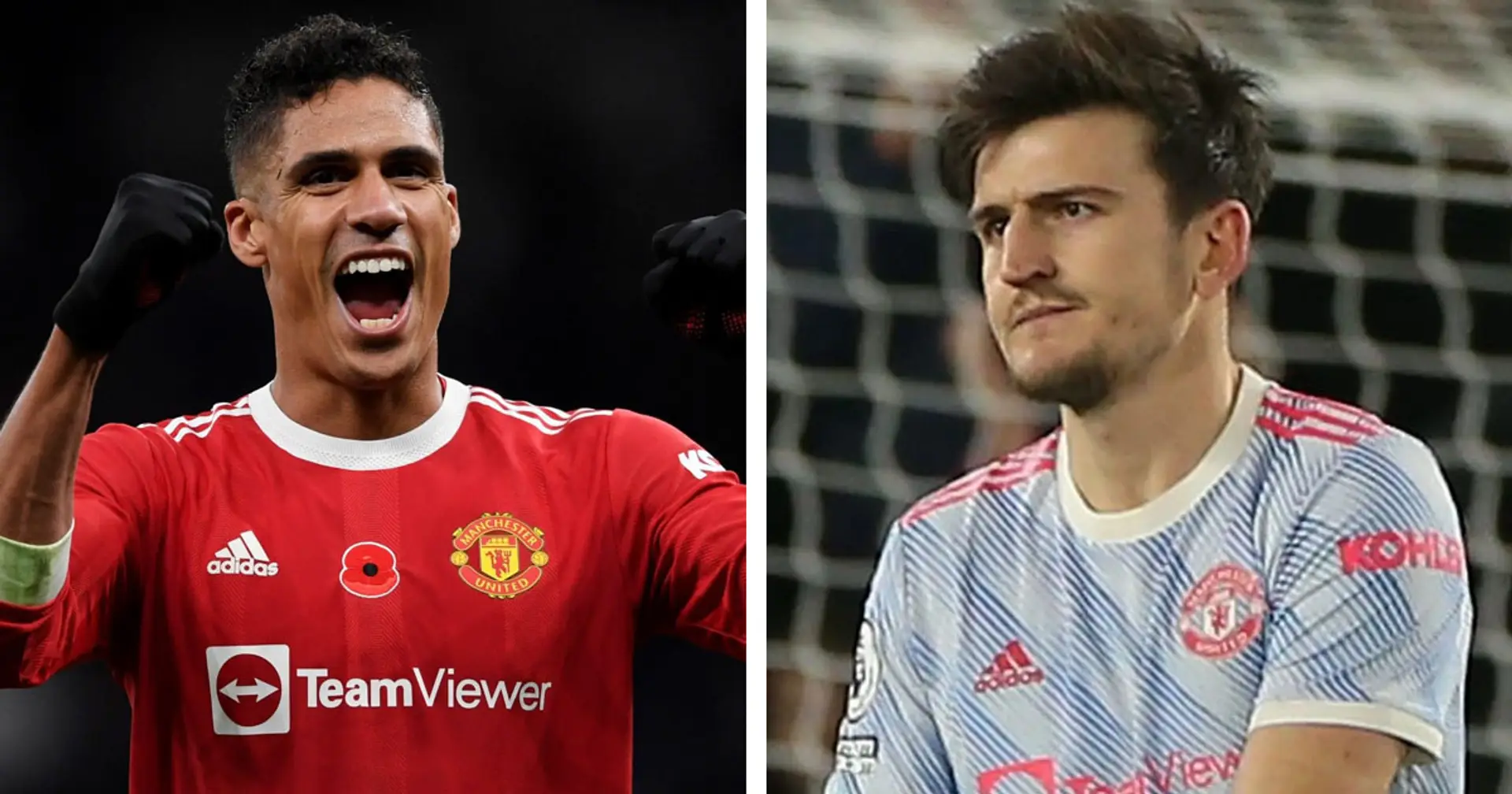 Varane ranked among top-5 centre-backs in the world, Maguire not included in top-10