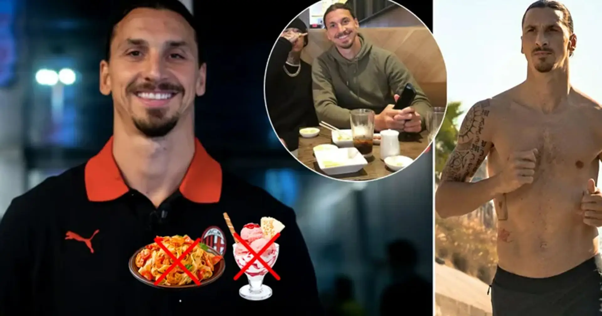 Niente pasta, gelato vietato: la dieta di Zlatan Ibrahimovic che lo tiene in forma a 39 anni 