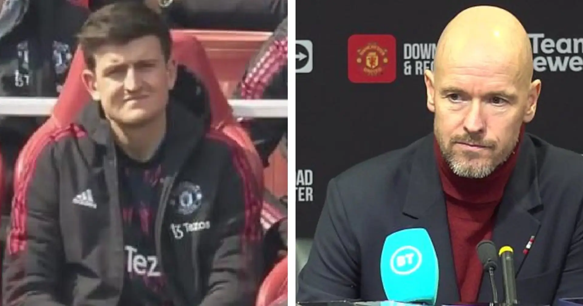 Ten Hag confirms two players could leave Man United - Maguire not among 