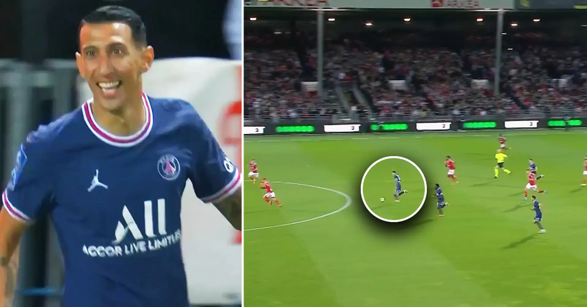 Angel Di Maria scores incredible goal for PSG, outsmarts defenders and goalkeeper