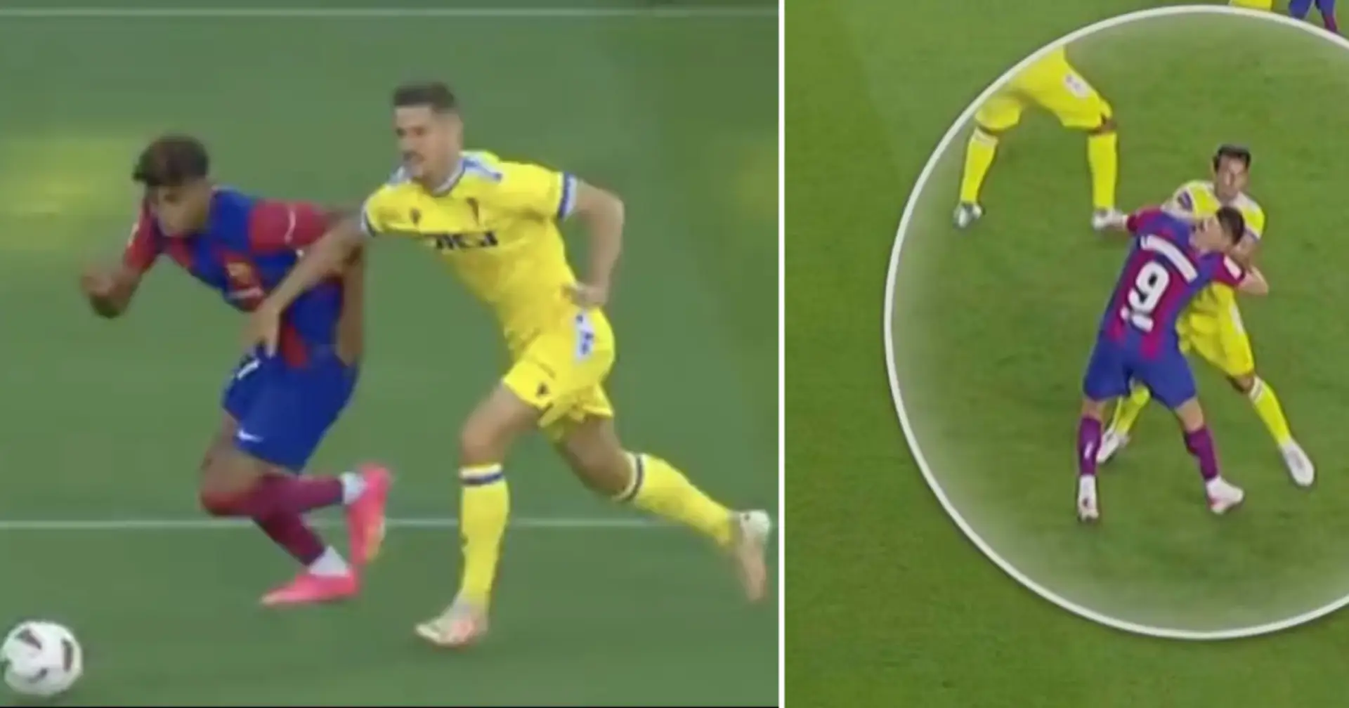 Spotted: 2 controversial episodes in Cadiz clash that saw Barca 'robbed' of penalties