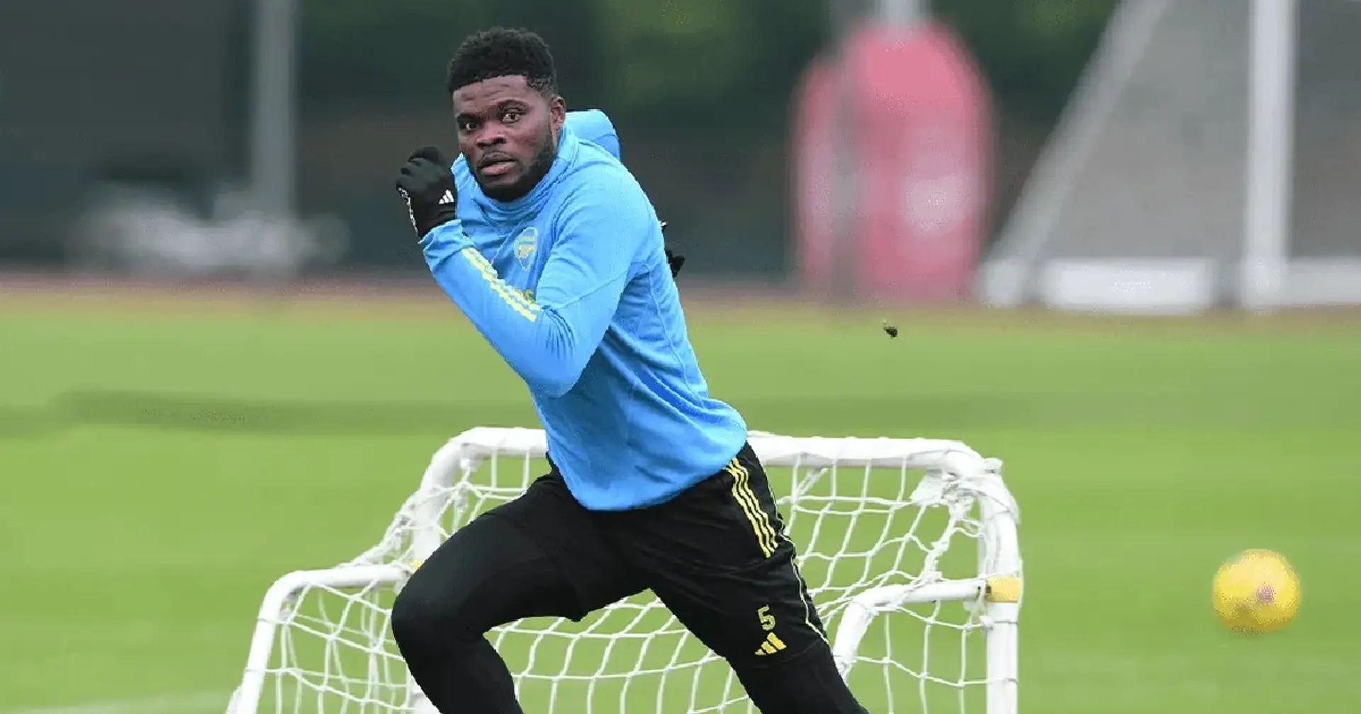 5 best pictures as Thomas Partey returns to training