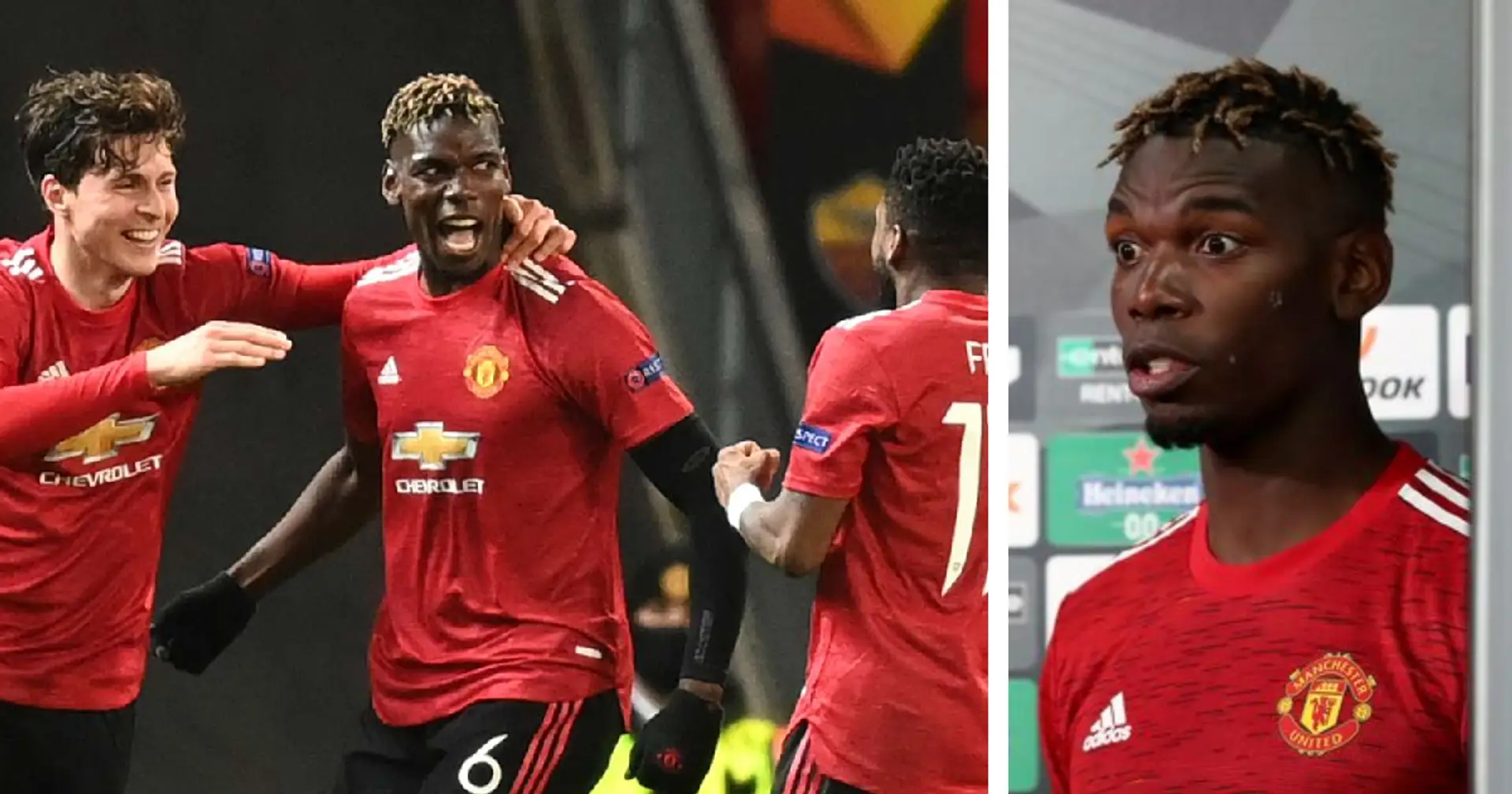 Paul Pogba reportedly revealed his feelings about Man United stay after 6-2 win over Roma