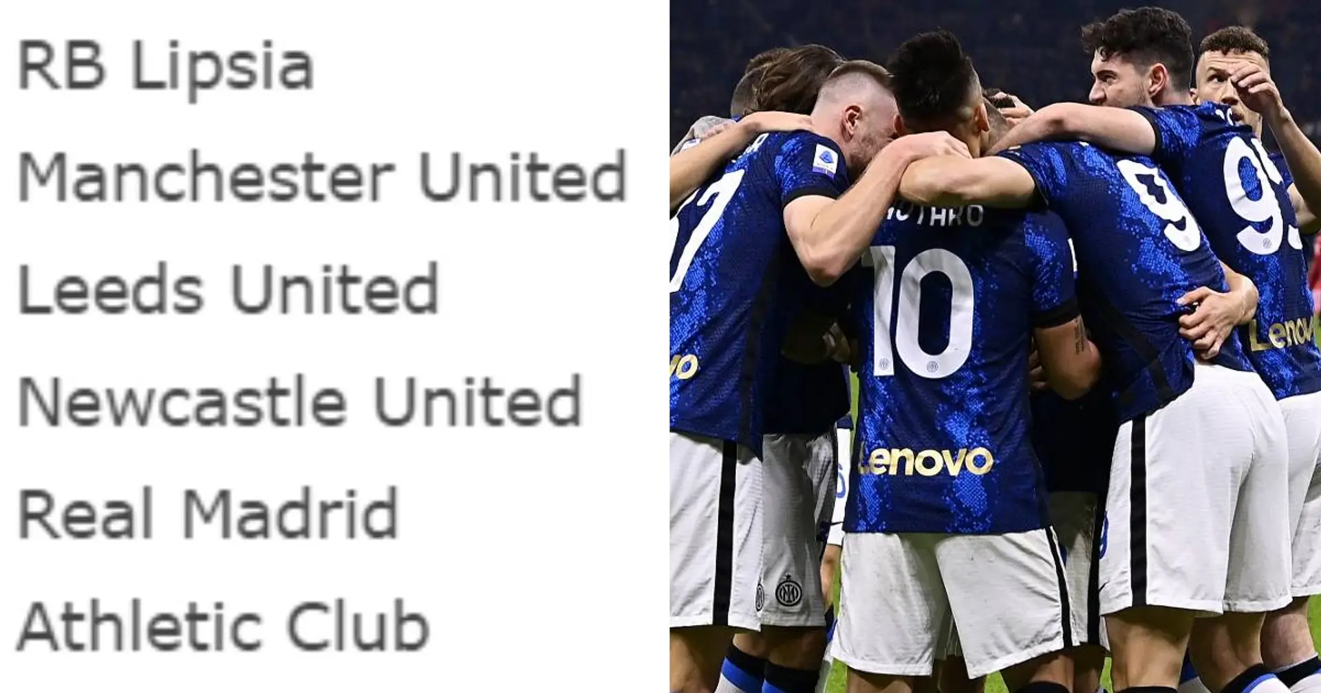 Le squadre più “sostenibili” d’Europa: domina il City, svelata la posizione dell'Inter 