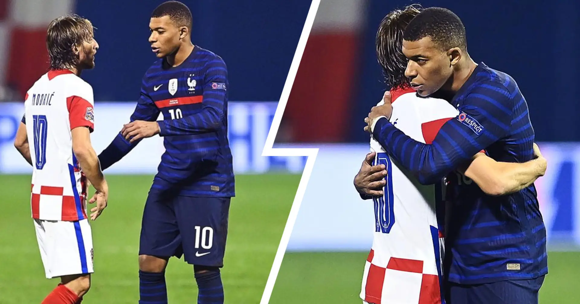 Agent Modric? Luka and Mbappe share brilliant moment after Nations League clash – and fans love it!