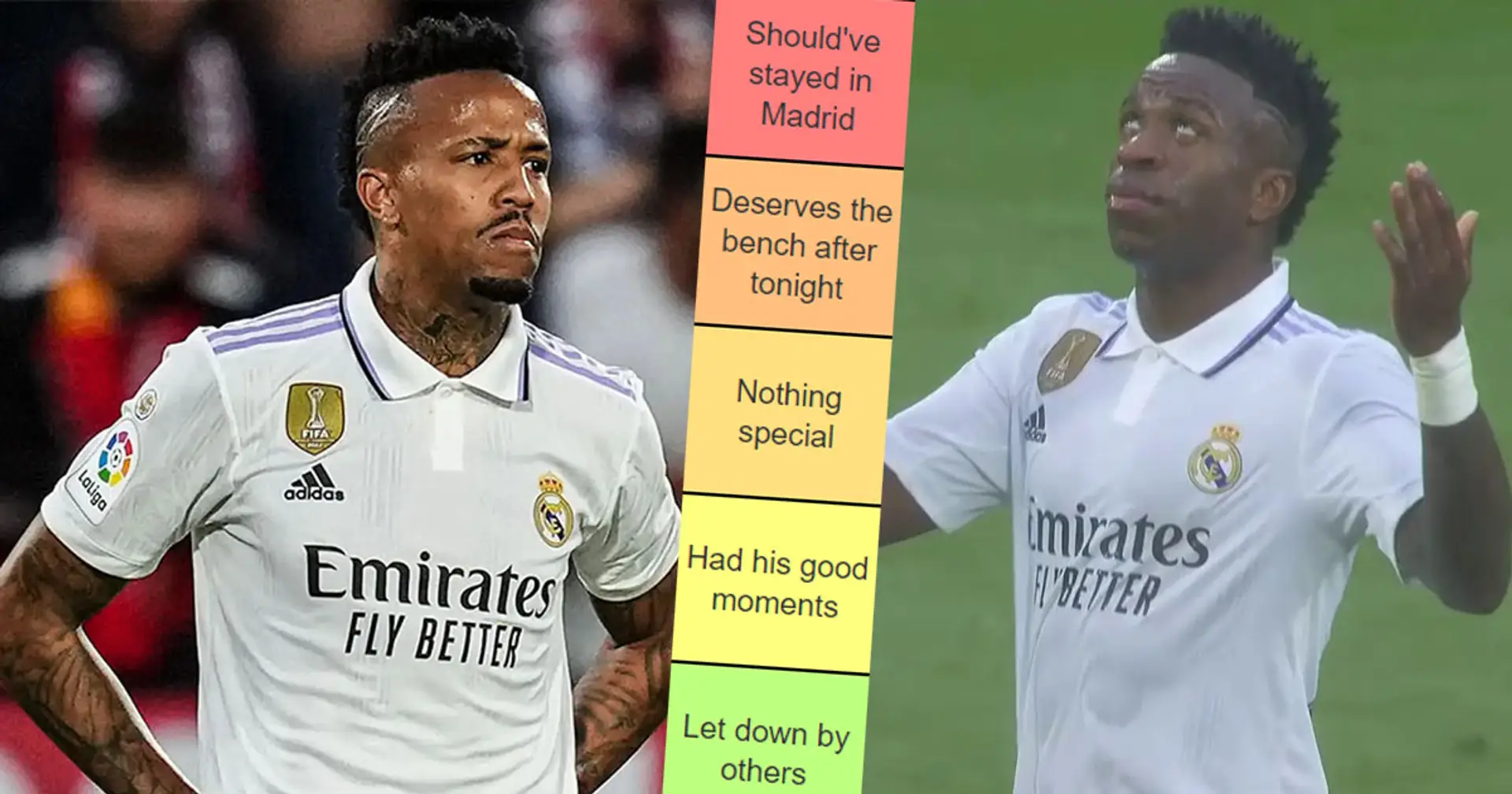 3 jugadores deberían haberse quedado en casa, uno decepcionado por el resto del equipo: tierlist de rendimiento de jugadores del Madrid vs Girona