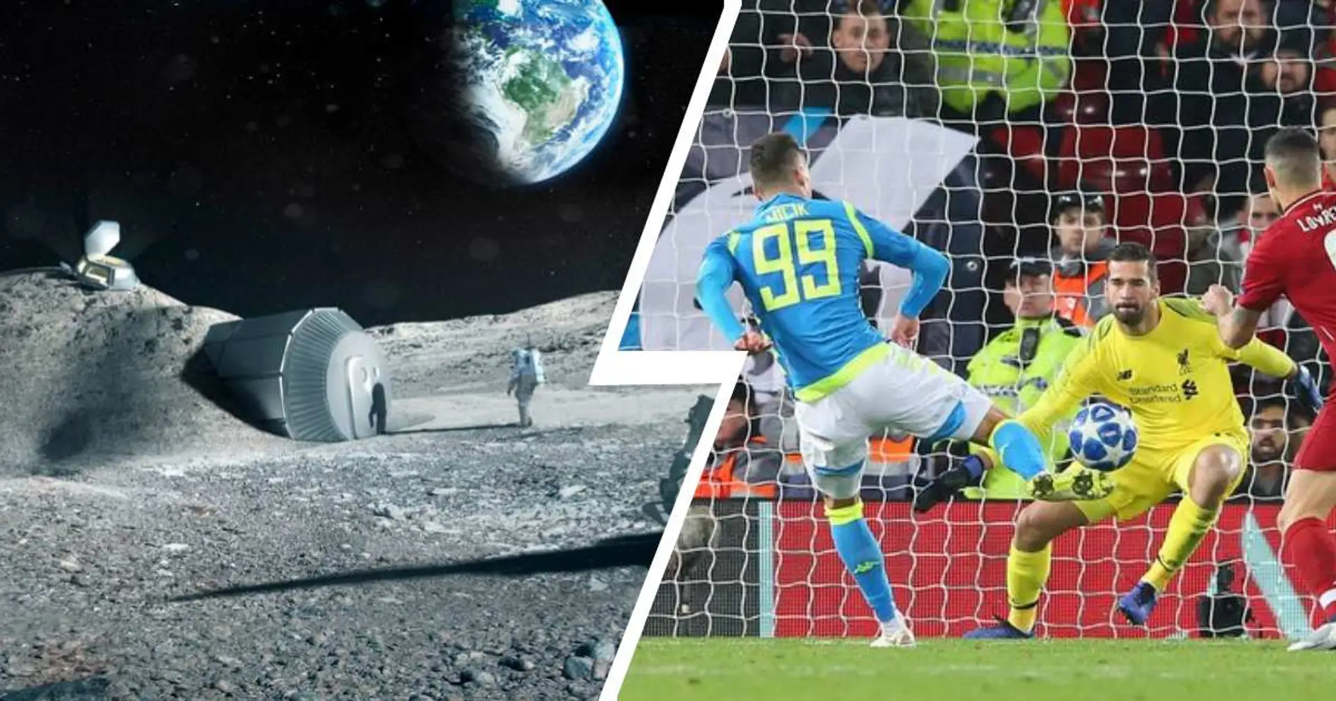 Astronauts may 'make cement using their own pee' – but Alisson's save vs Napoli will still be more impressive