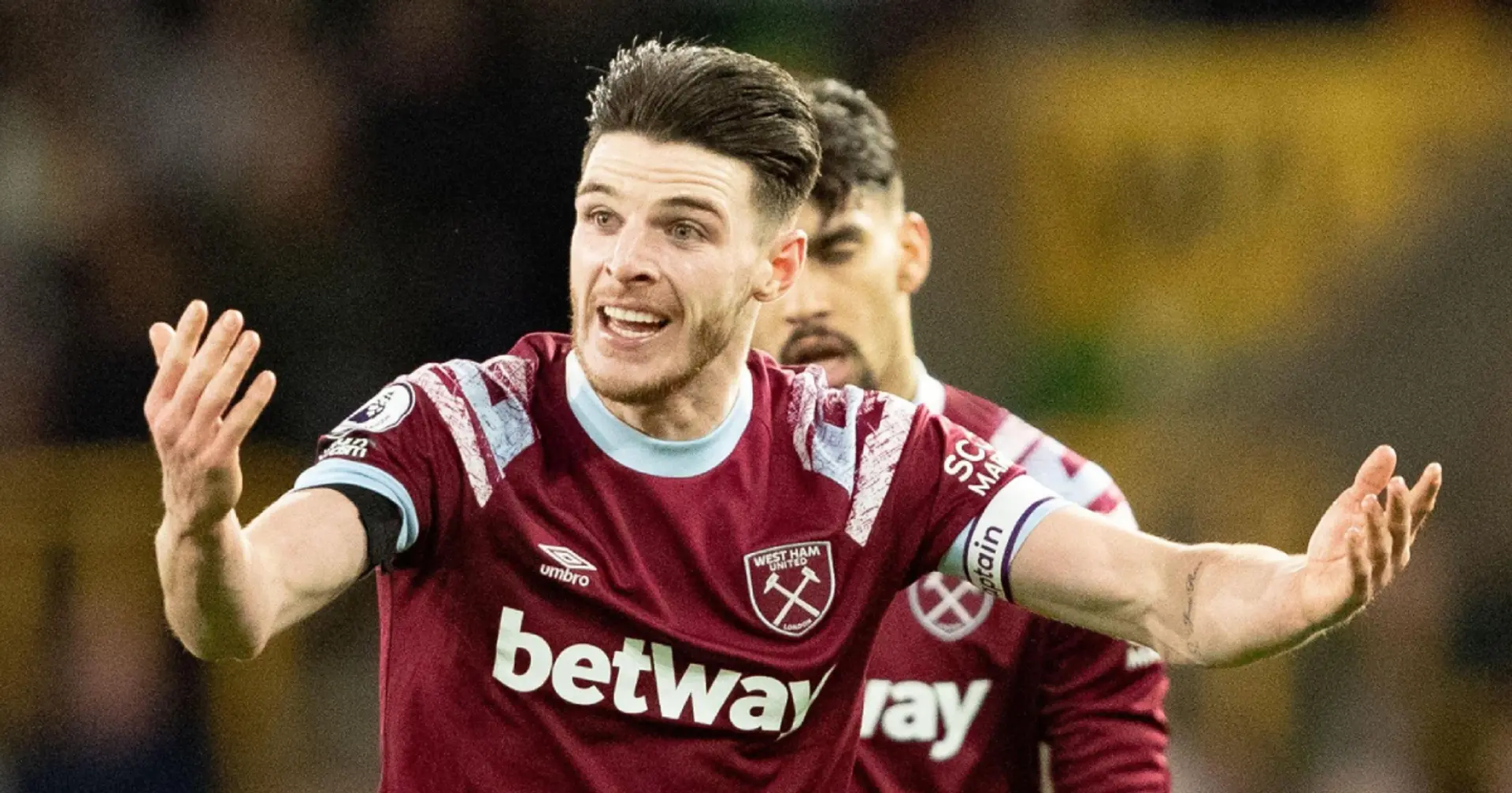 Declan Rice favours Arsenal move, reason revealed - The Guardian (reliability: 5 stars)
