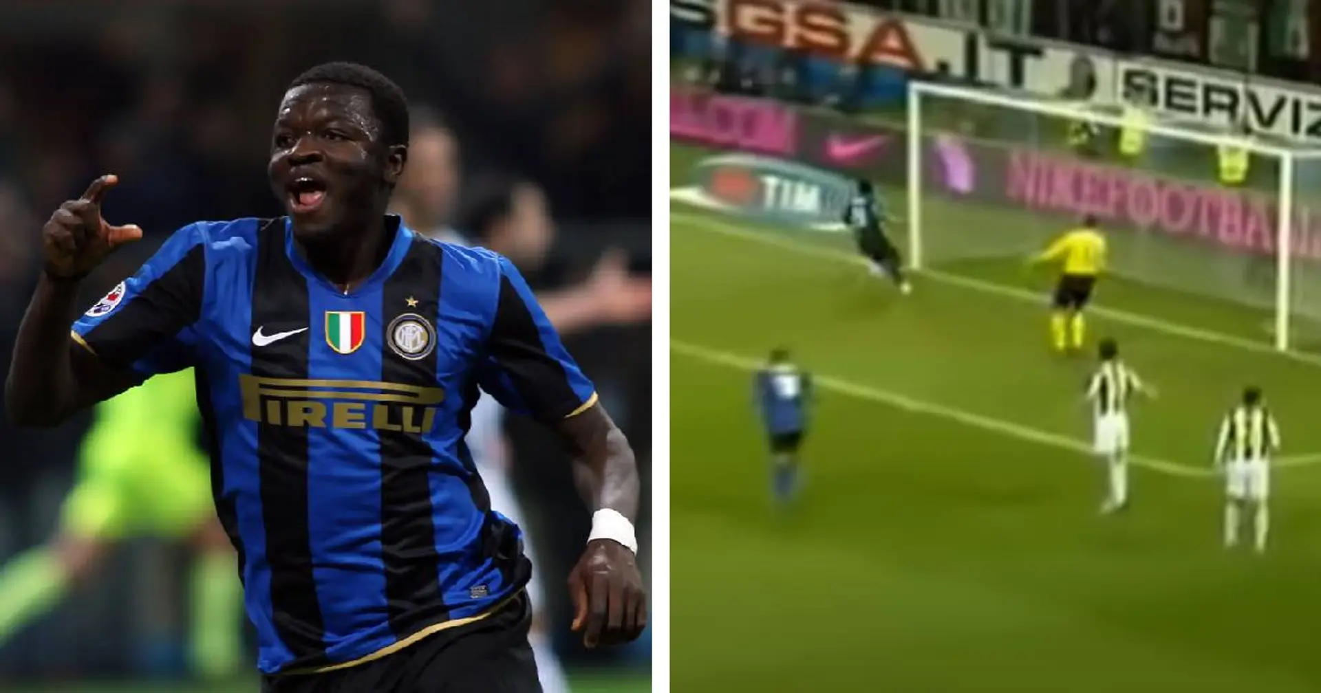 Sulley Muntari segna e l'Inter vola in classifica: esattamente 12 anni fa la vittoria nel Derby d'Italia
