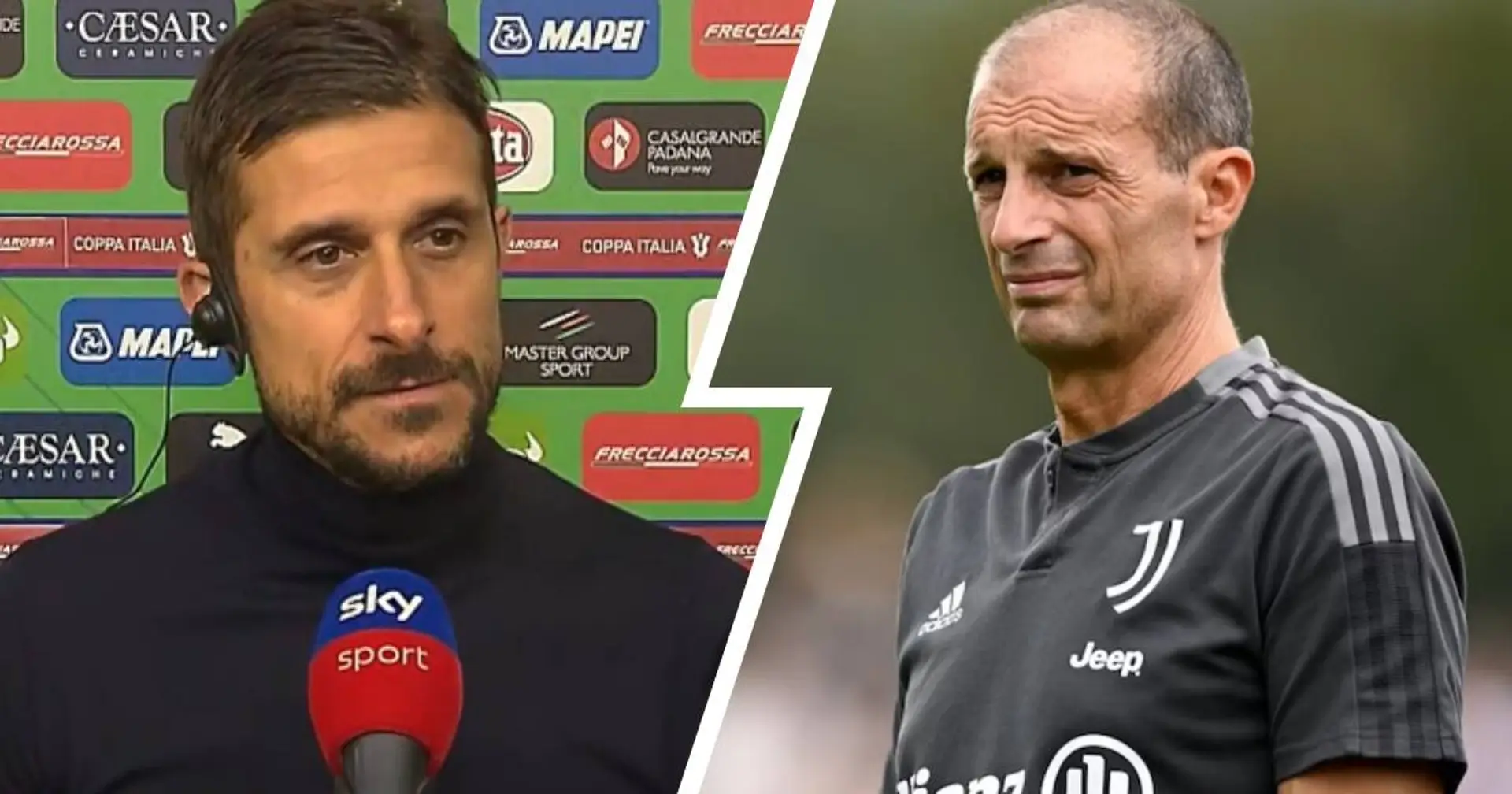 Il tecnico del Sassuolo sfida la Juve: "Me ne frego del momento difficile, non siamo vittime sacrificali"