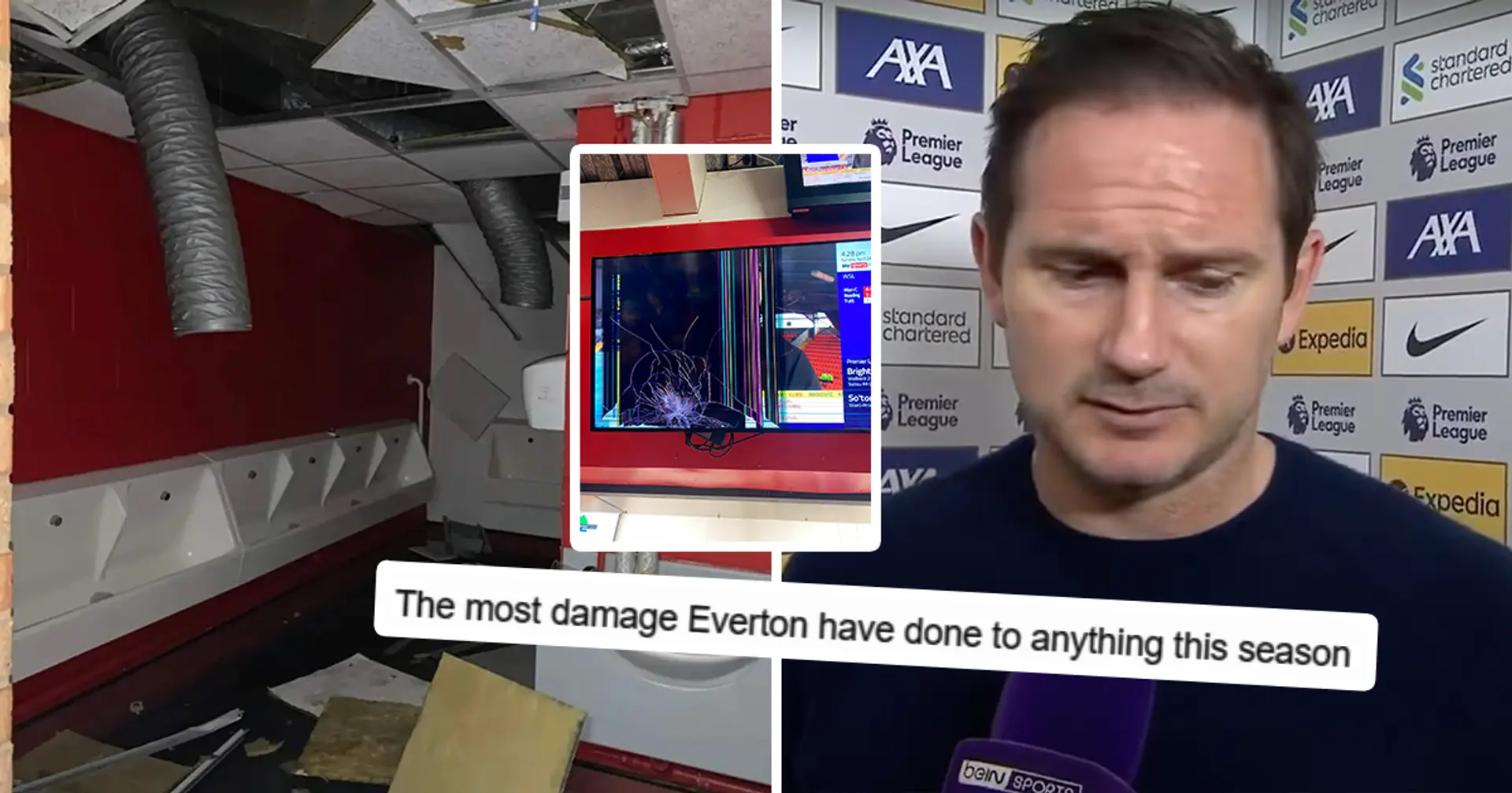 Everton-Fans zertrümmern Anfield nach Derby-Niederlage gegen Liverpool