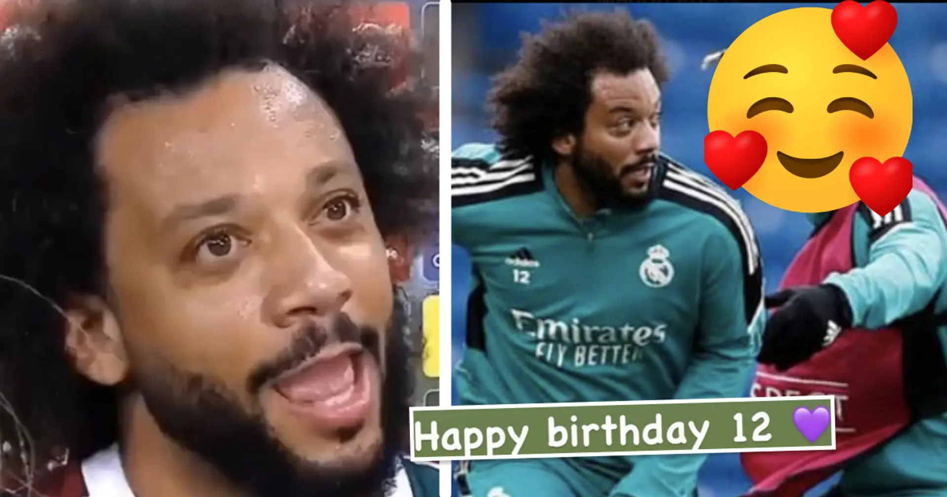 Marcelo sends heartwarming message to young Real Madrid star – they won Champions League together