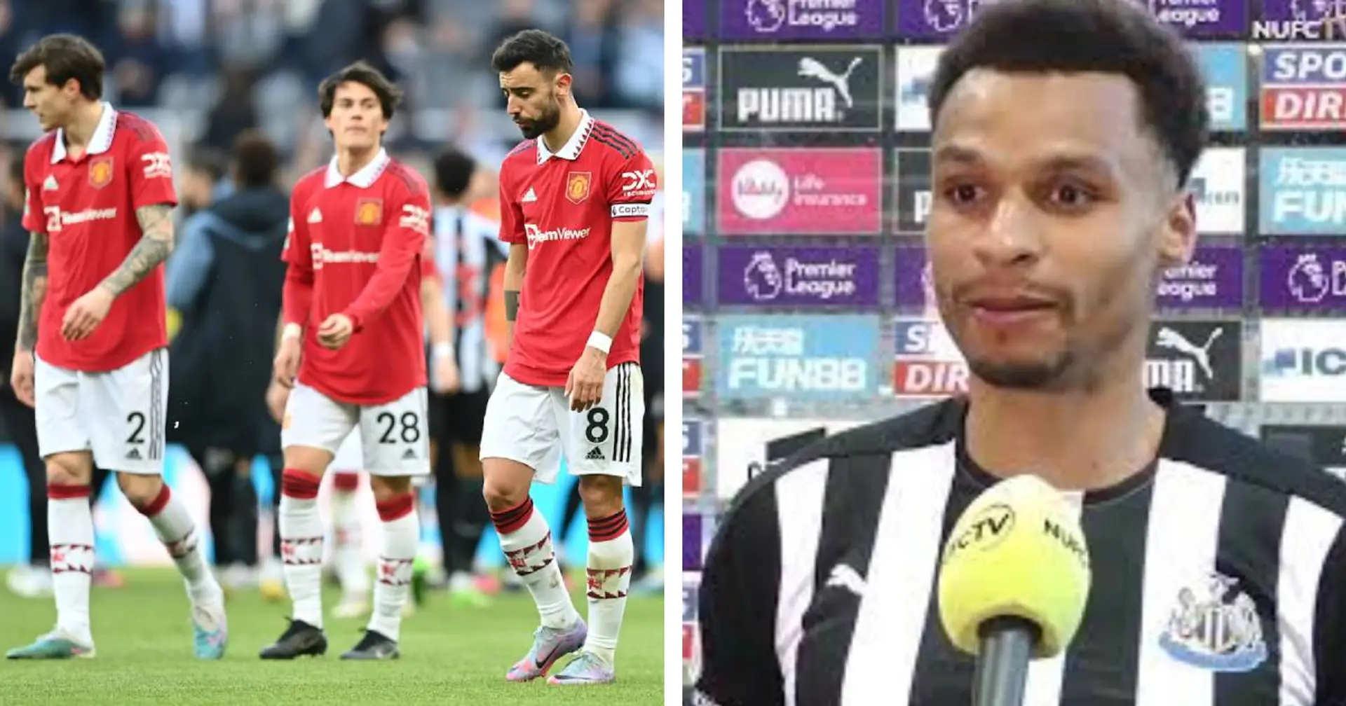 Newcastle winger names Man United's weakest player in recent loss — not who we think it is