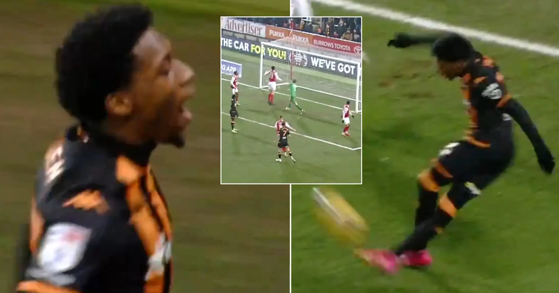 Hull City footballer scores 2024 Puskas winner on Valentine's Day eve - crowd reaction spotted