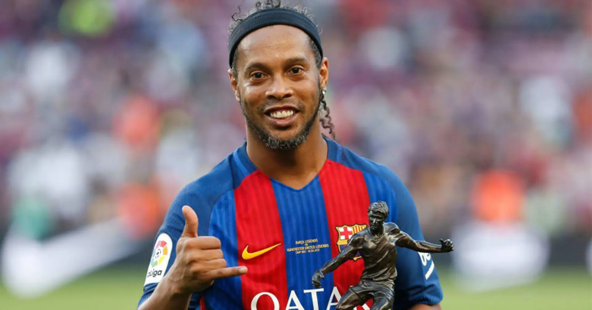 Ronaldinho to wear Blaugrana shirt again as Barca announce Legends' El Clasico