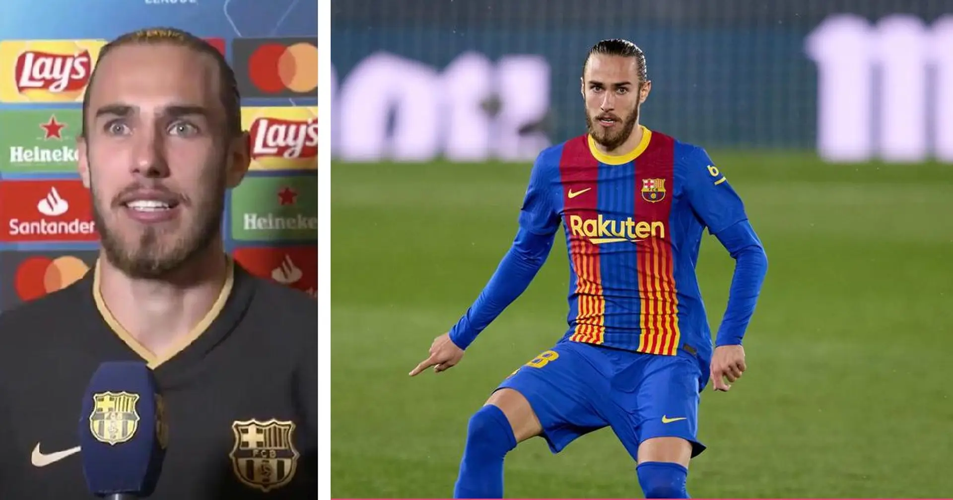 'Las cosas no iban bien': Mingueza reconoce que pasó por momentos duros en el Barça B