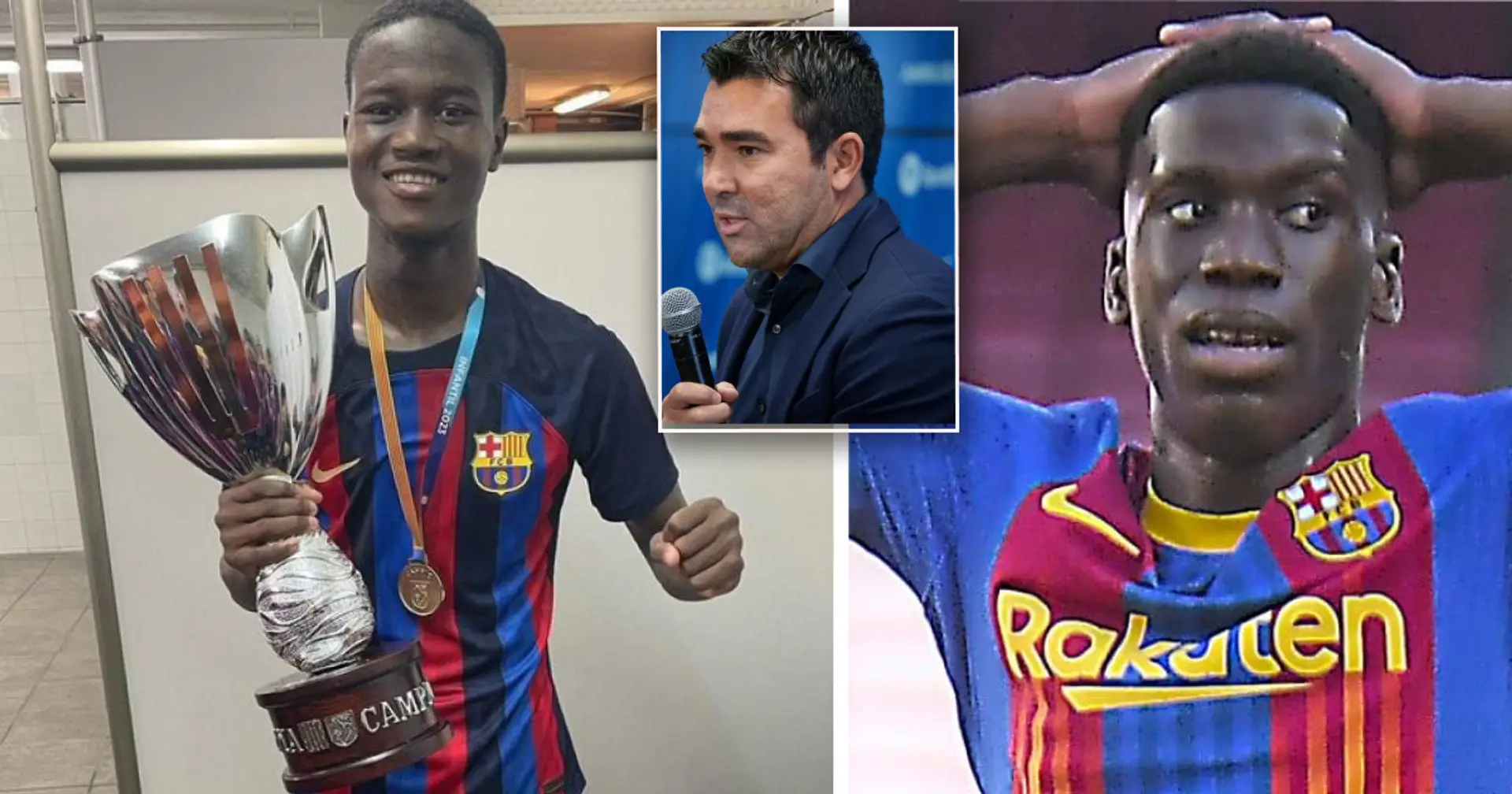 "Le petit fera mieux": le Barça fait totalement confiance au frère cadet de Moriba