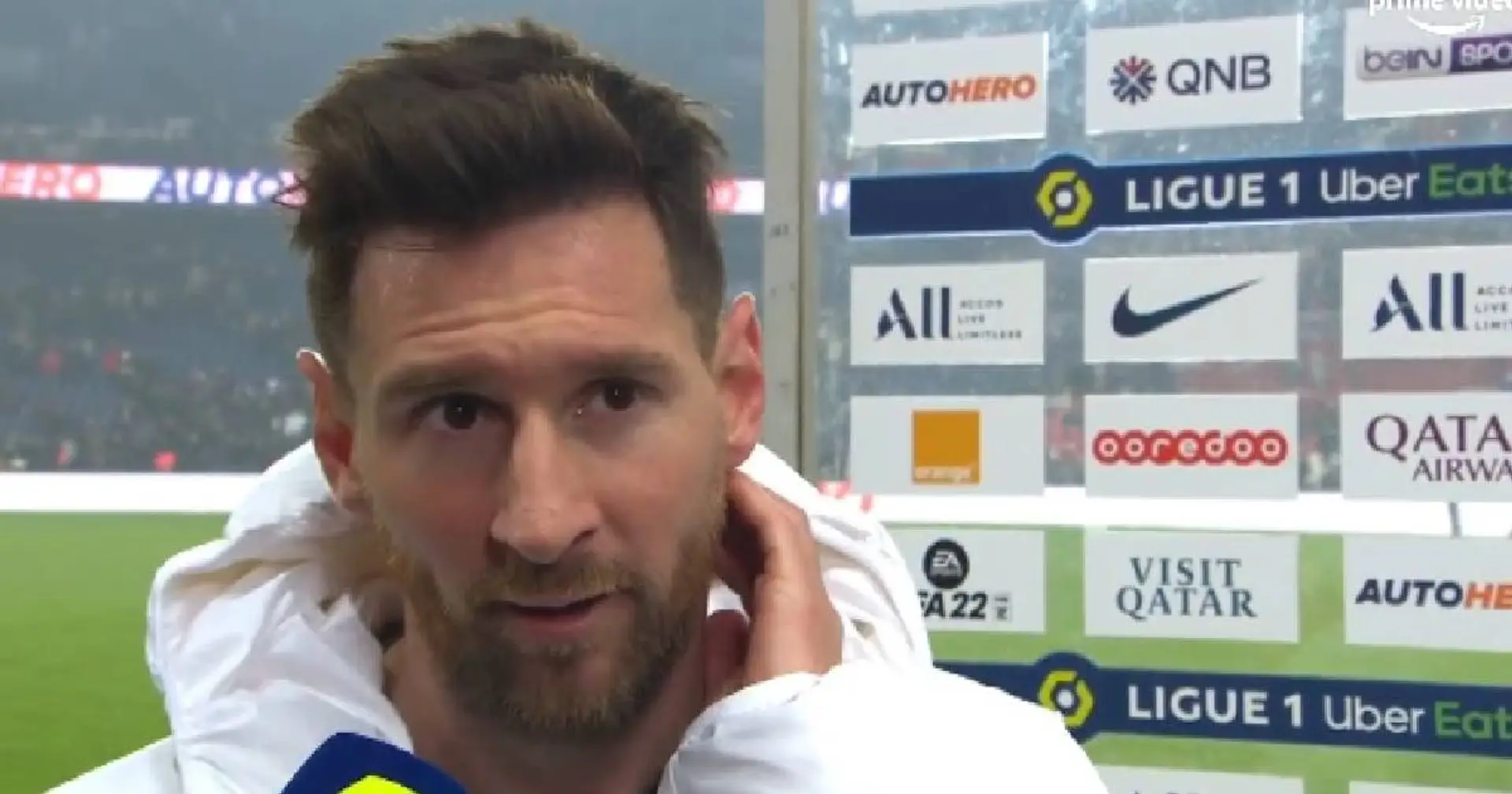 Messi: "J’étais impatient d’inscrire ce premier but en championnat"