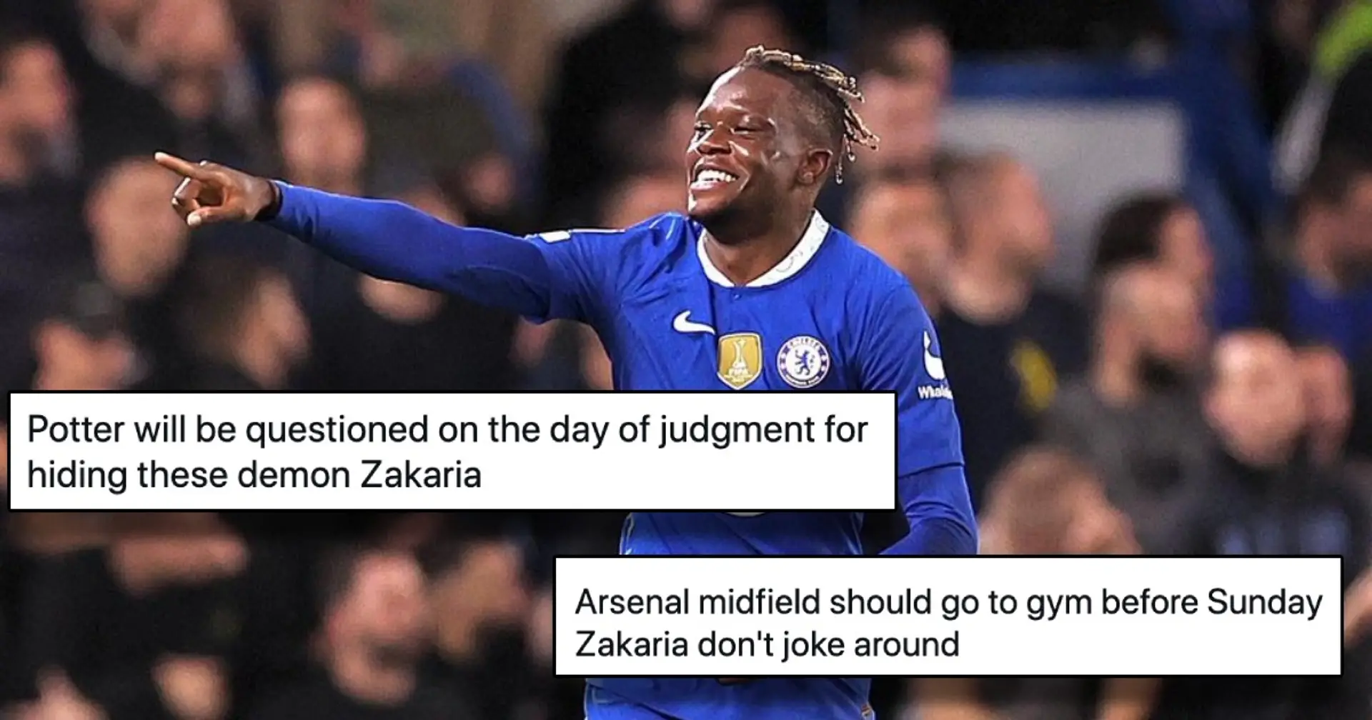 'Just as we suspected, he's a midfield beast': Fans react to Zakaria's memorable Chelsea debut