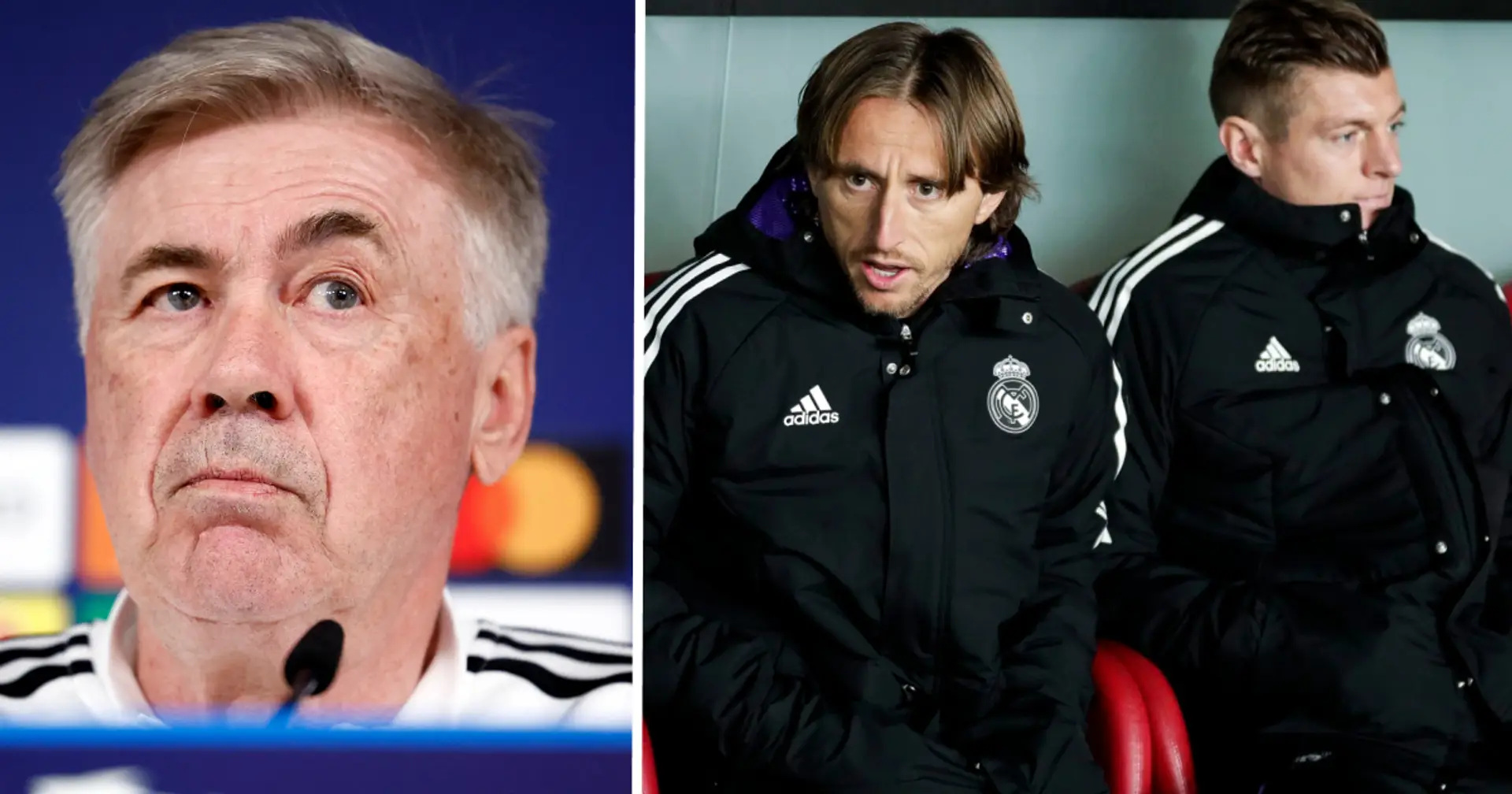 2 joueurs du Real Madrid "mécontents" du manque de temps de jeu sous Ancelotti, pas Kroos et Modric