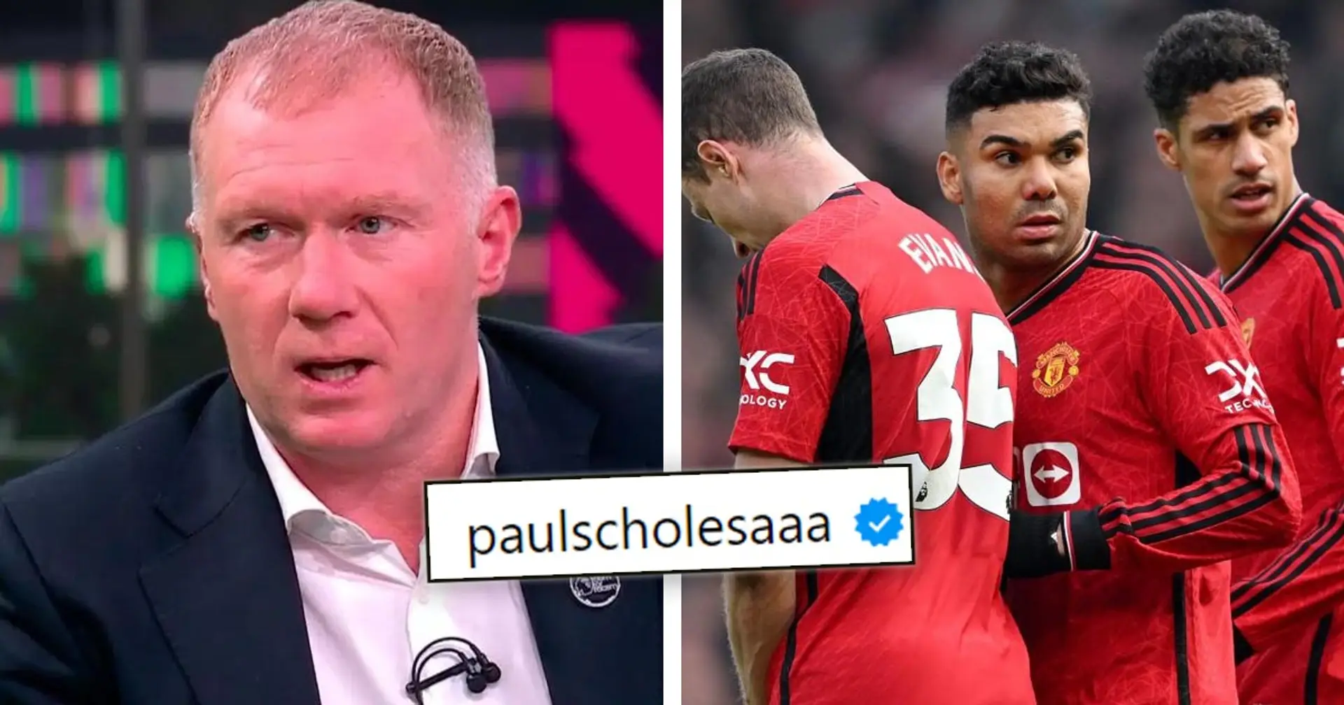 '😡': Paul Scholes fumes about thing that annoyed him most about Man United’s performance in Everton win
