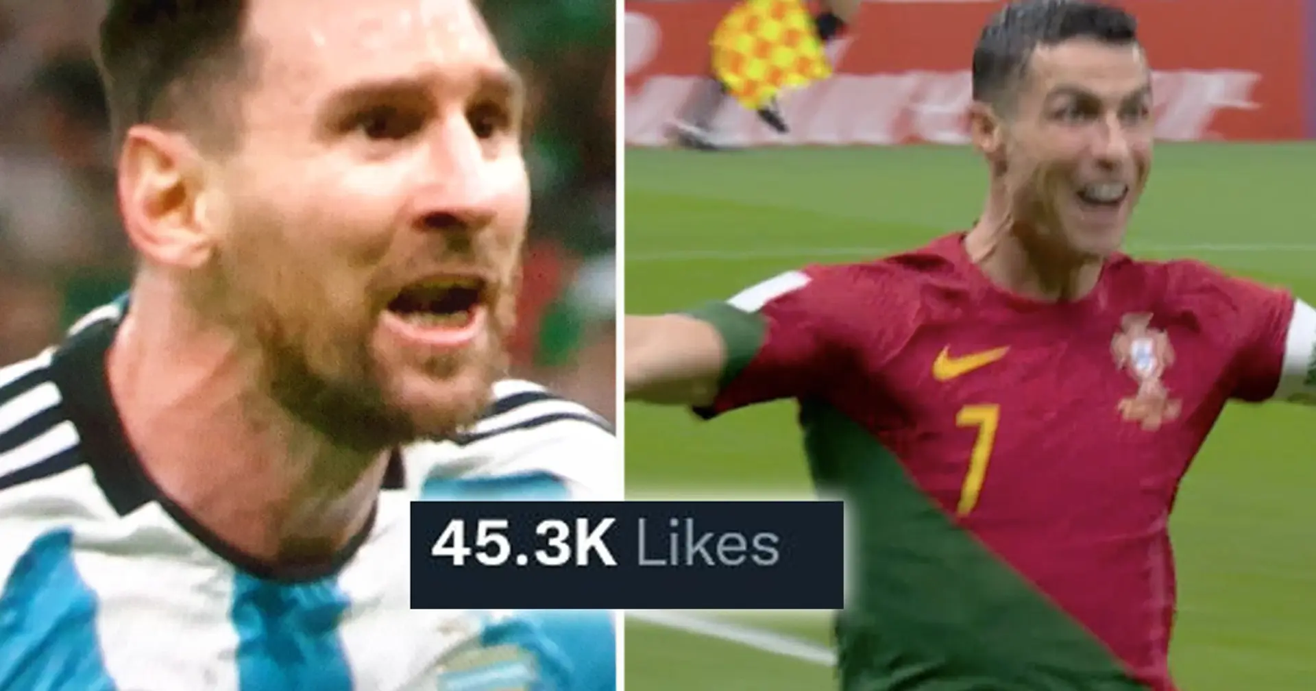 45.000 Likes: Journalist vergleicht Messis Tor vs. Mexiko und Ronaldos "Tor" vs. Uruguay - sein Tweet ging sofort viral