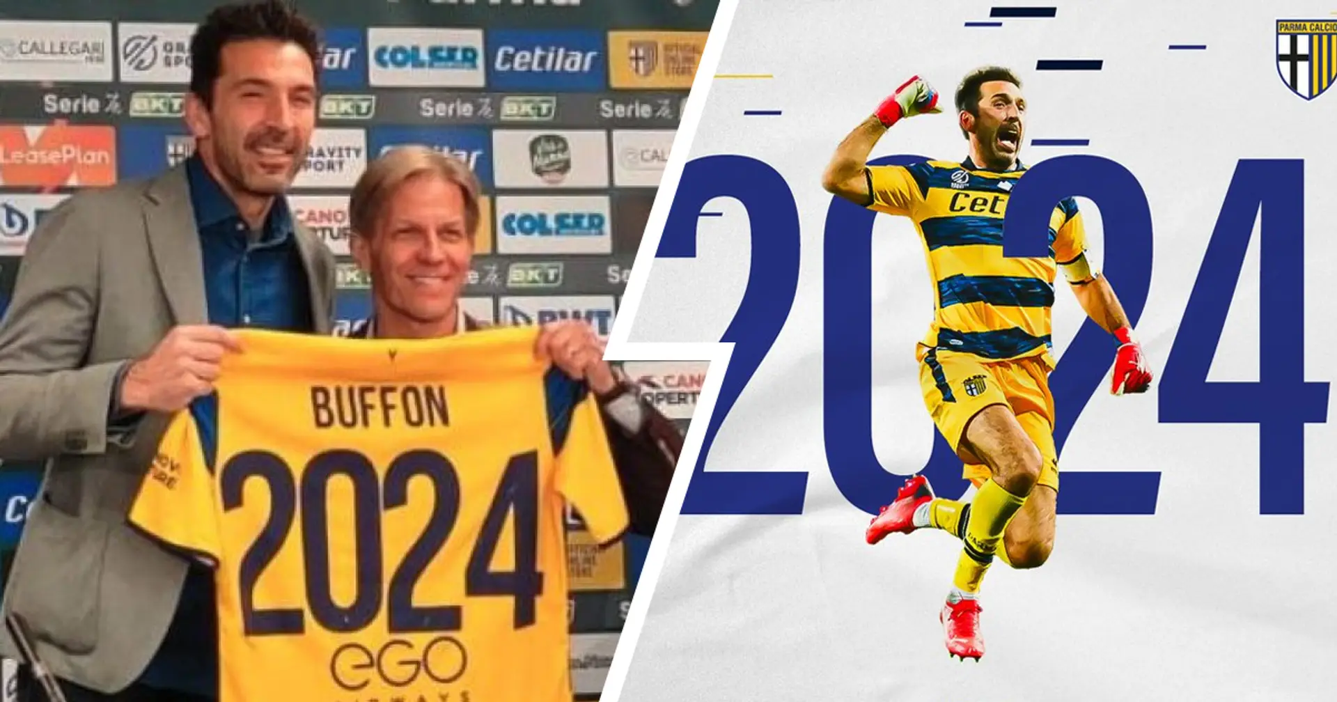 Buffon l'immortale: l'ex portiere della Juventus ha rinnovato con il Parma, in campo fino a 46 anni