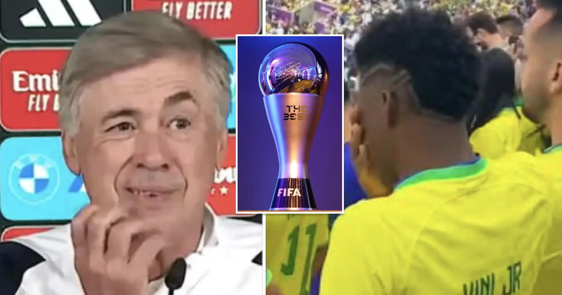"Nous n'avons pas pu l'arrêter" : Ancelotti révèle la réaction de Vinicius face à son omission parmi les nominés du FIFA The Best