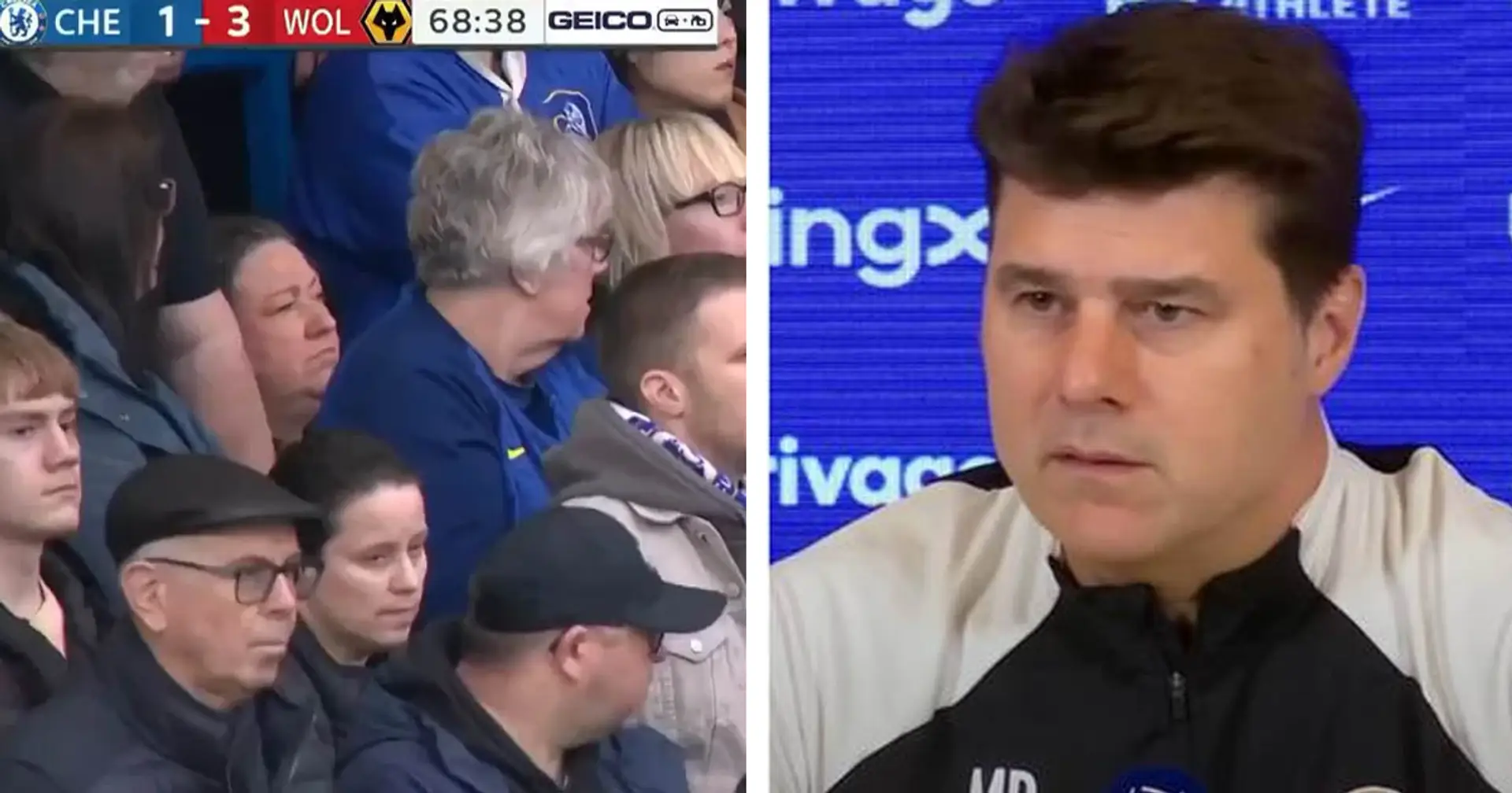 'I feel sorry': Pochettino sends message to Chelsea fans after Wolves humiliation