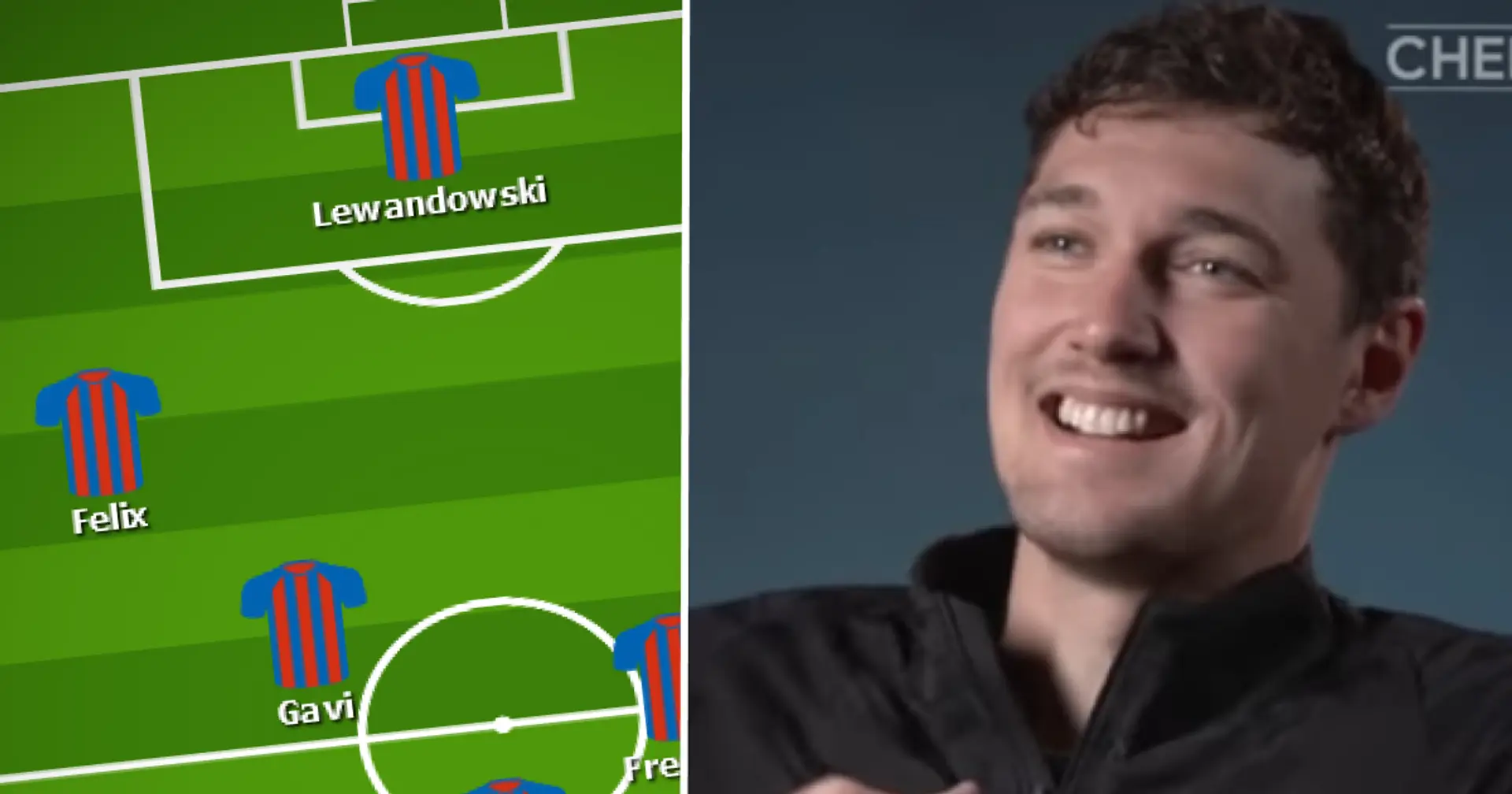 How Barca can lineup with Christensen as a midfielder – he already spoke about playing there 