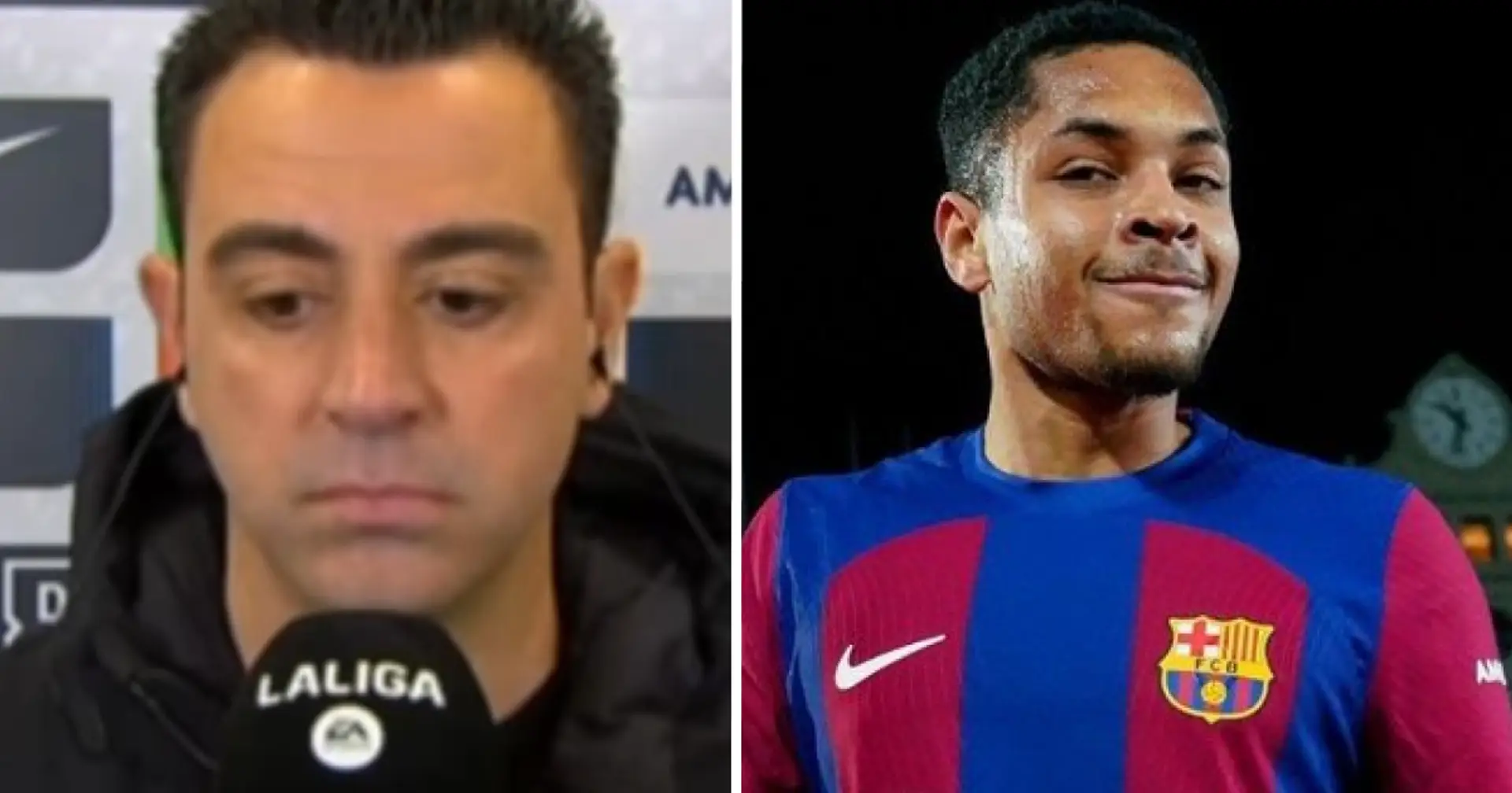 Xavi makes BIG promise to Vitor Roque after Mallorca game