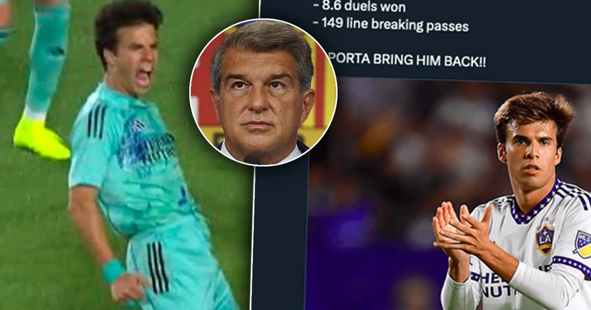 Spotted: Riqui Puig 'likes' tweet asking Laporta to bring him back to Barca