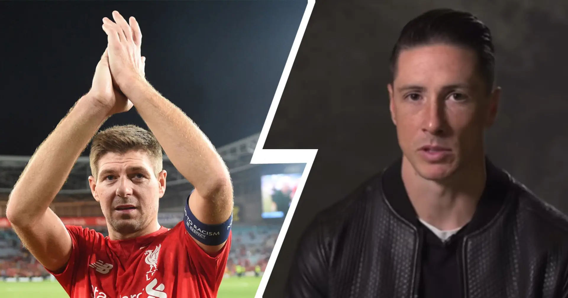Fernando Torres names three former Reds in his Ultimate XI and has special words of praise for Steven Gerrard